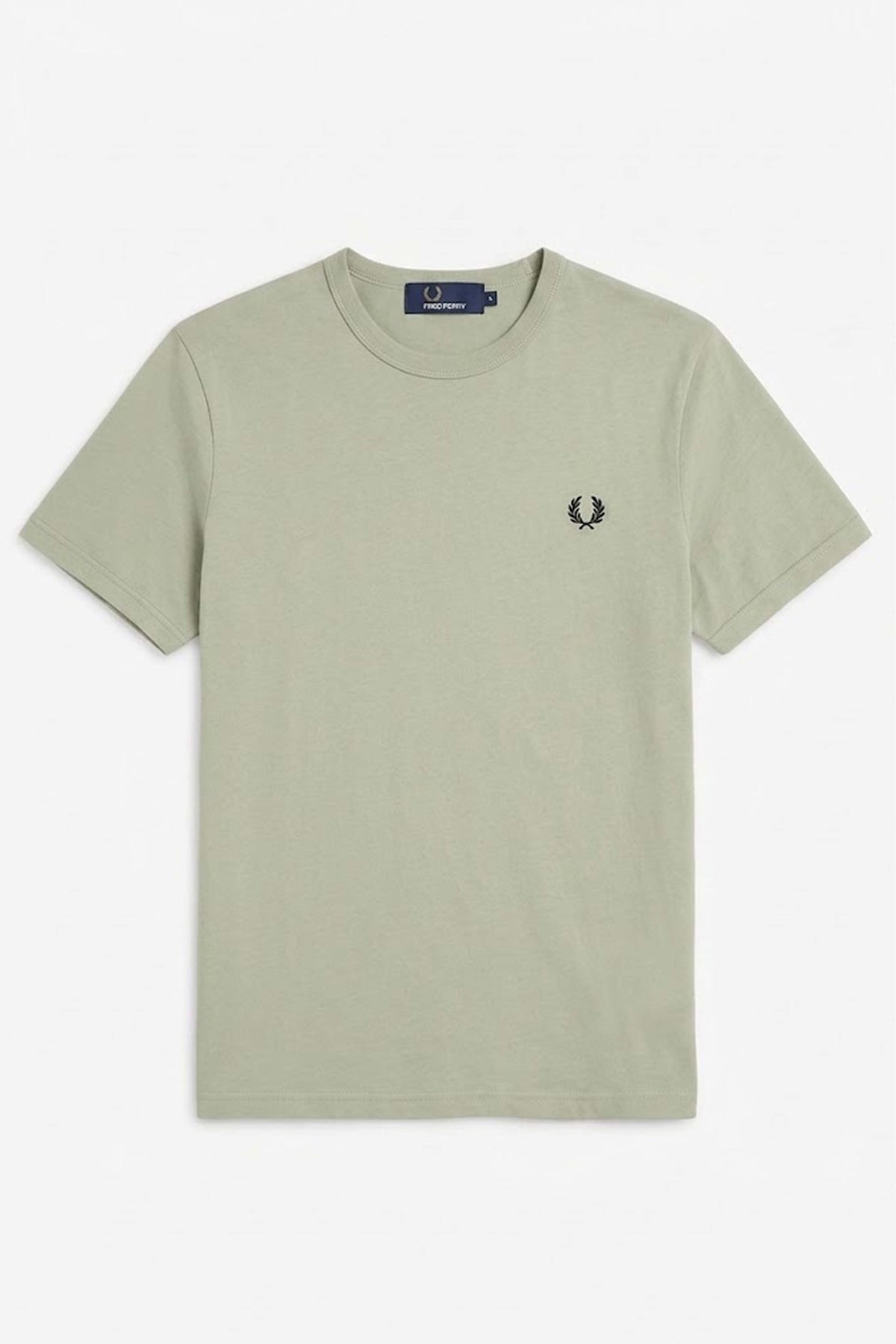 FRED PERRY RINGER T-SHIRT en color VERDE (1)