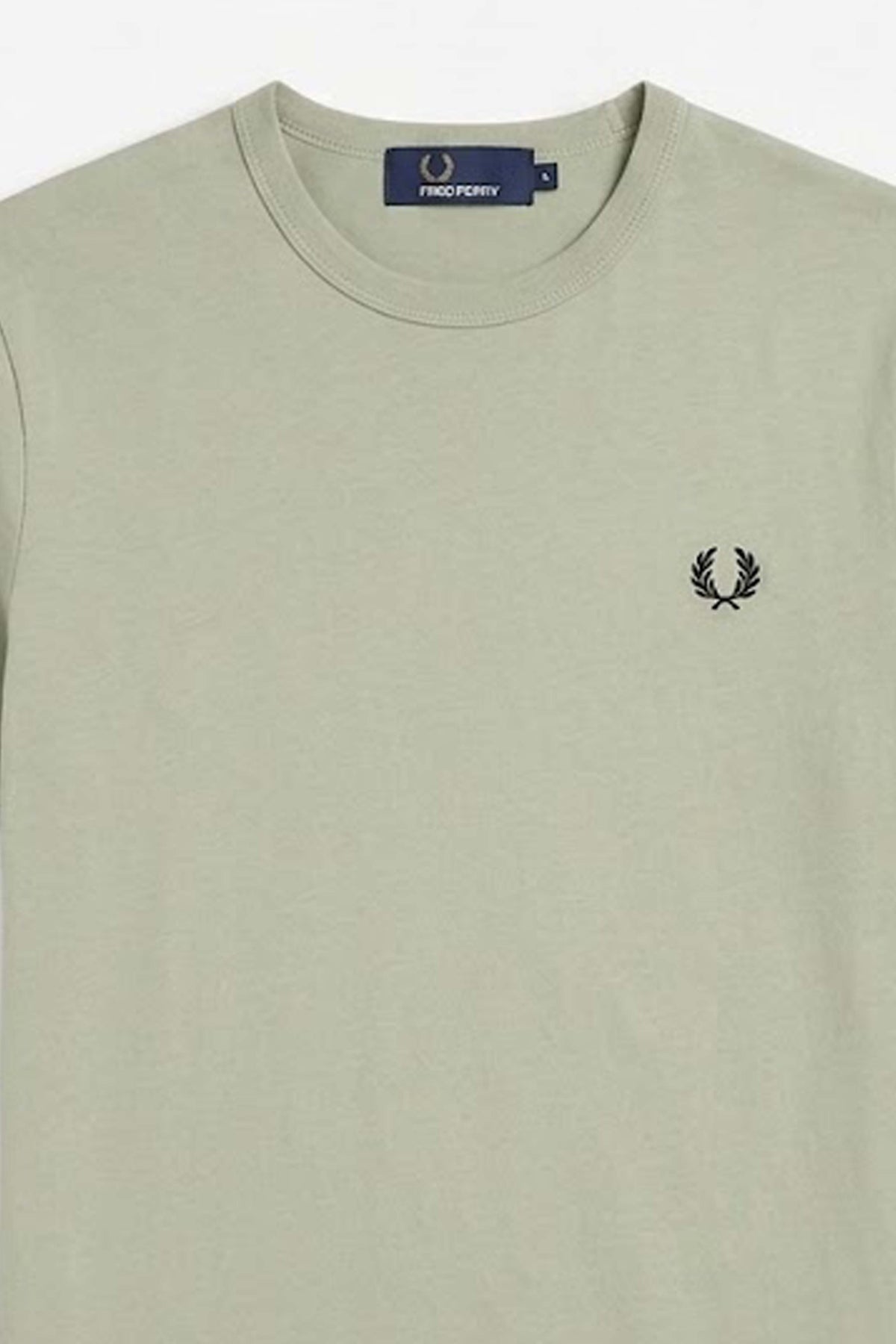 FRED PERRY RINGER T-SHIRT en color VERDE (3)