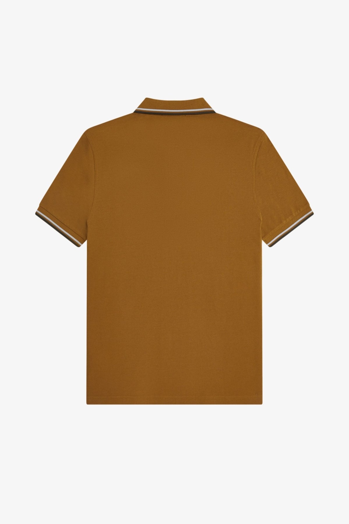 FRED PERRY M3600FP TWIN TIPPED SHIRT en color AMARILLO (4)