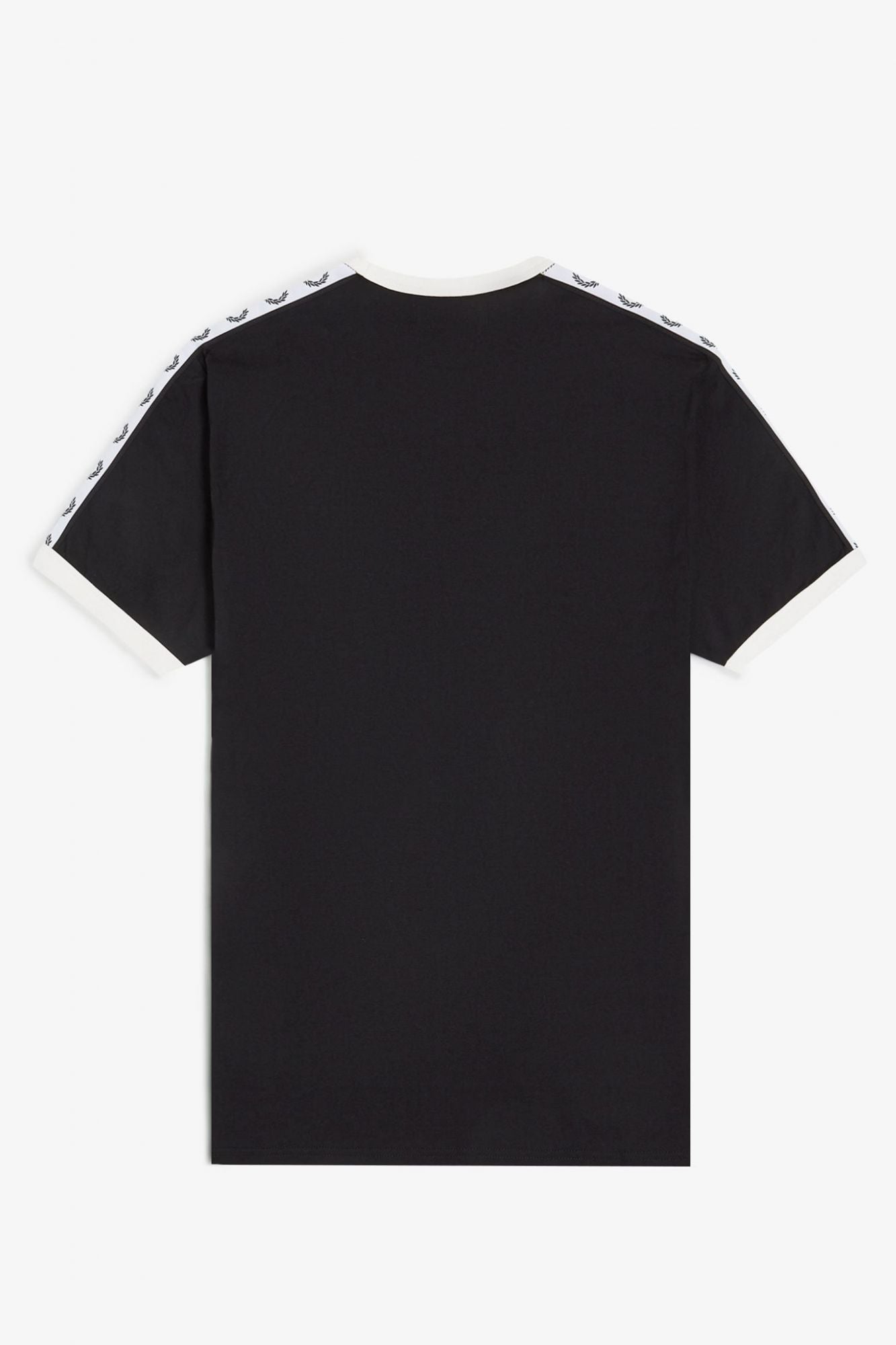 FRED PERRY TAPED RINGER T-SHIRT en color NEGRO (3)