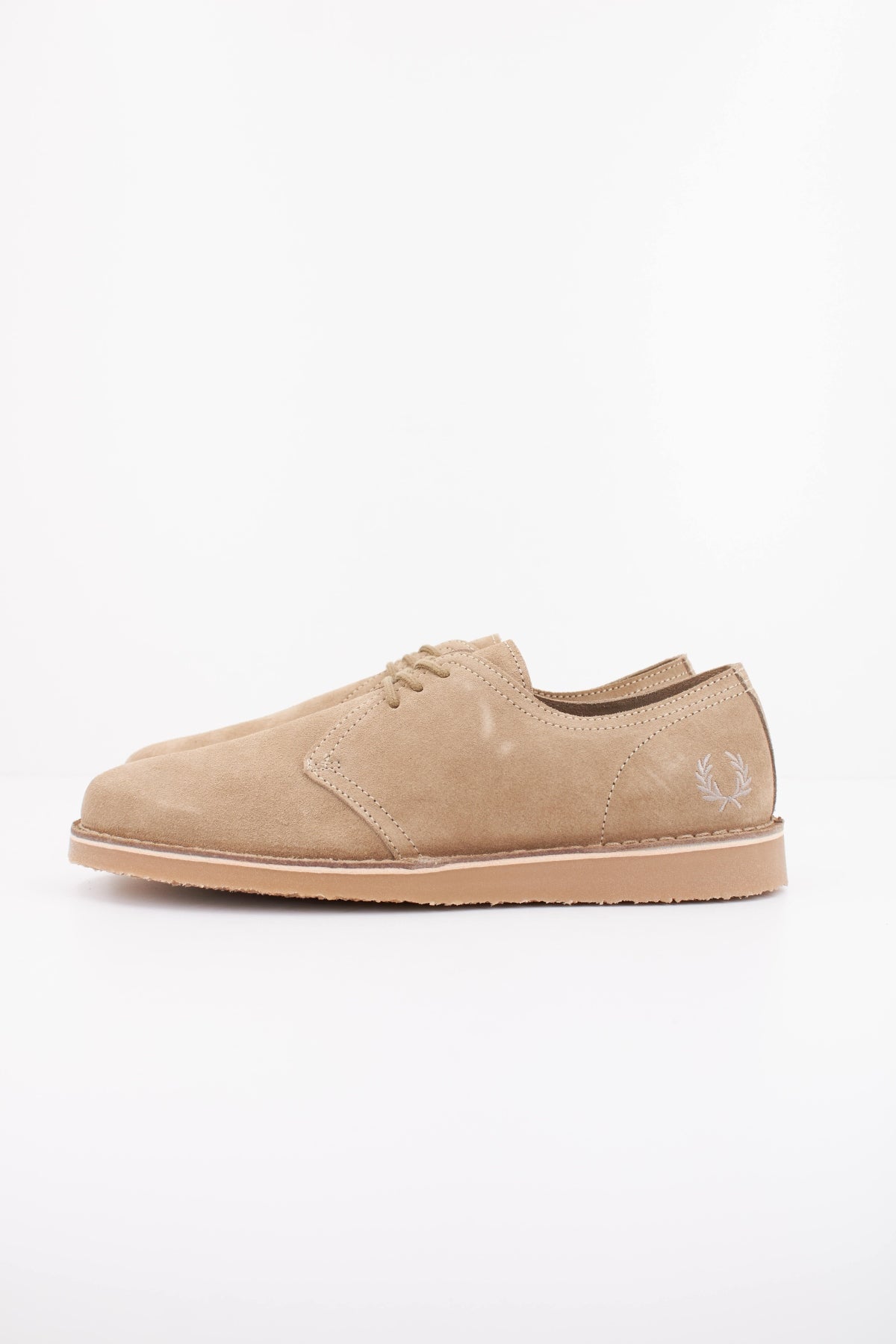 FRED PERRY LINDEN SUEDE en color VERDE (1)