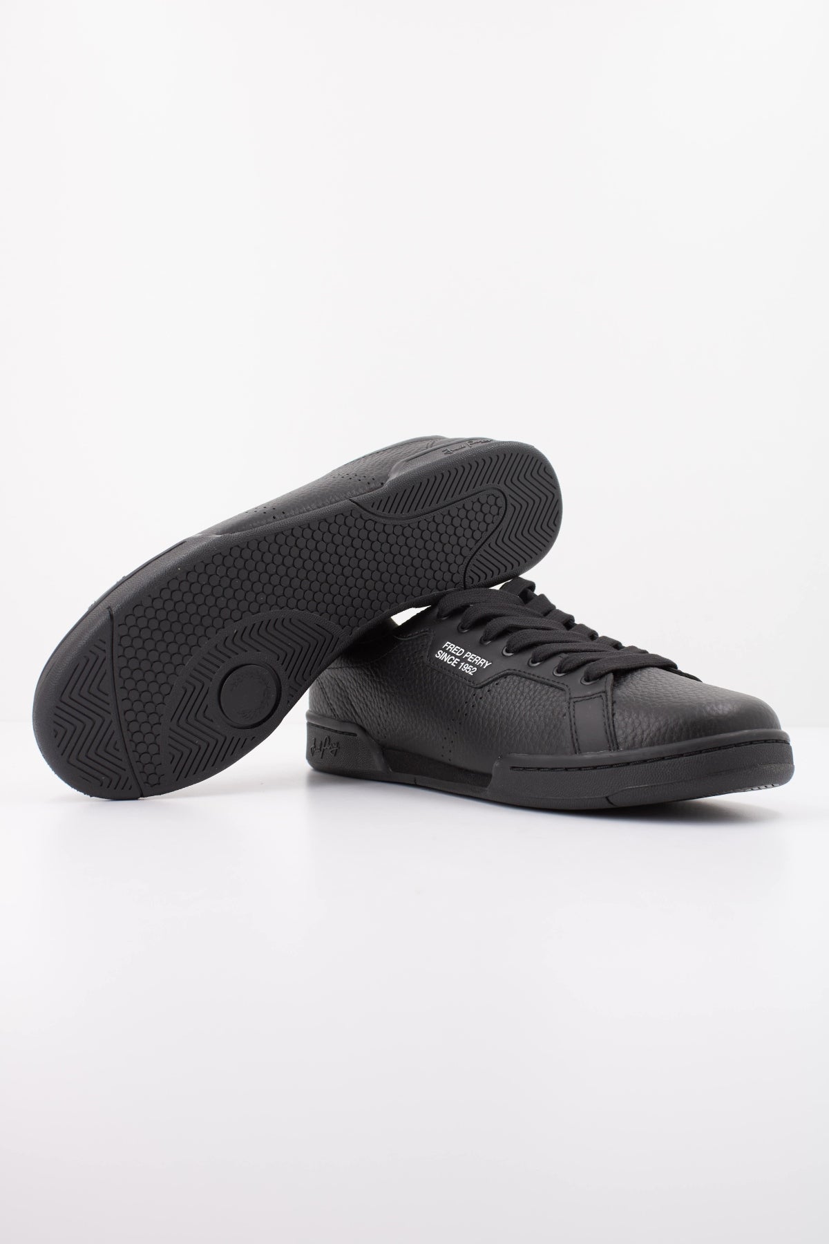 FRED PERRY B722 LEATHER LEAT en color BLANCO (5)