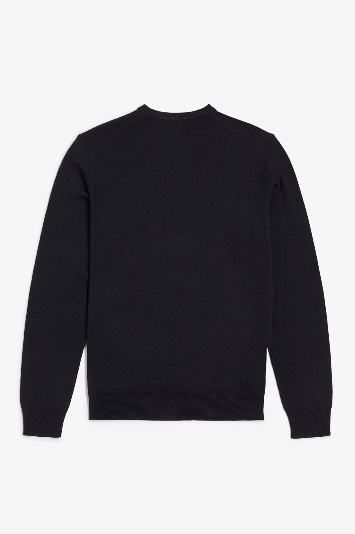FRED PERRY CLASSIC CREW NECK JUMPER en color AZUL (2)