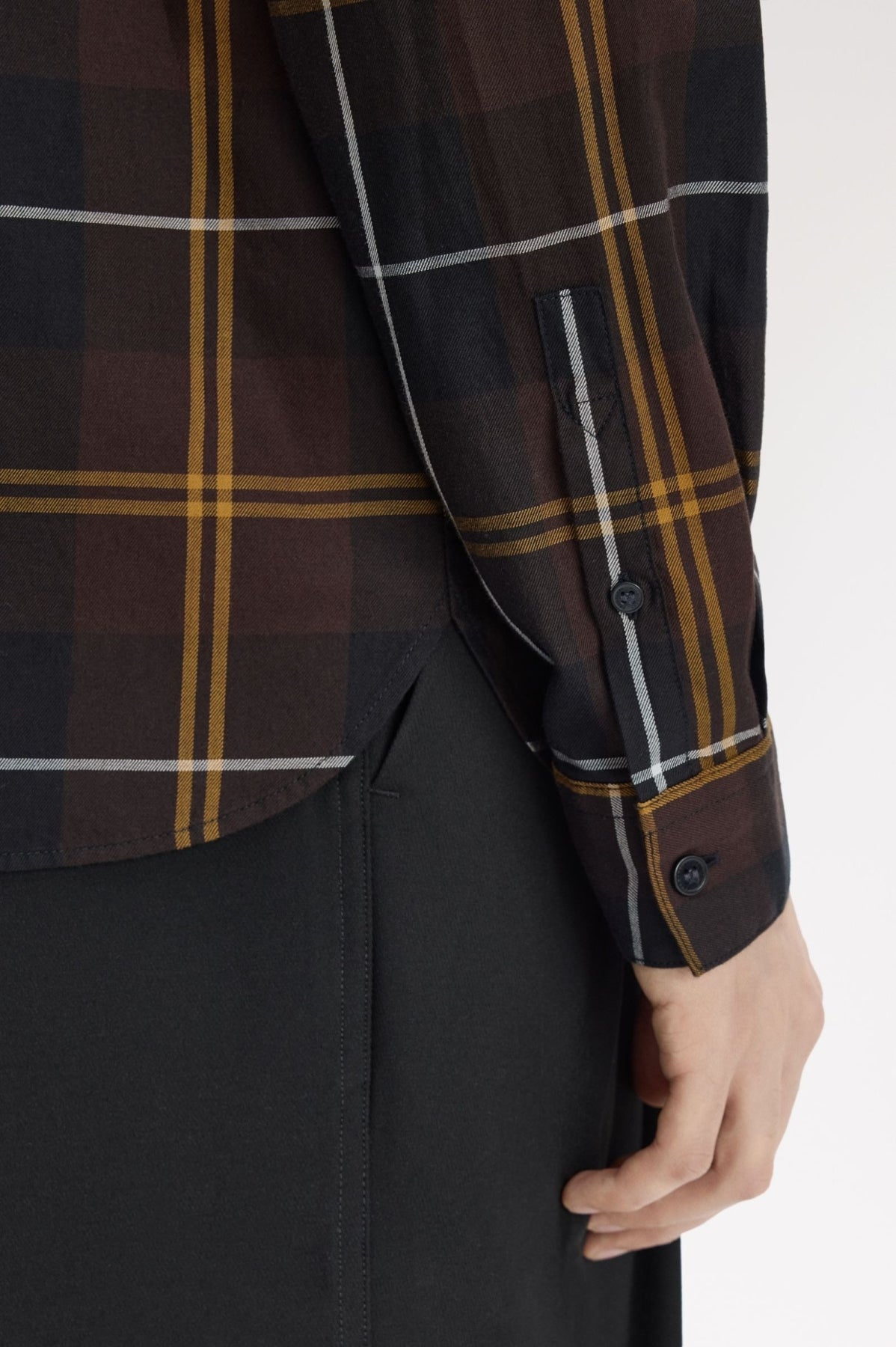 FRED PERRY TWILL TARTAN SHIRT en color MULTICOLOR (3)