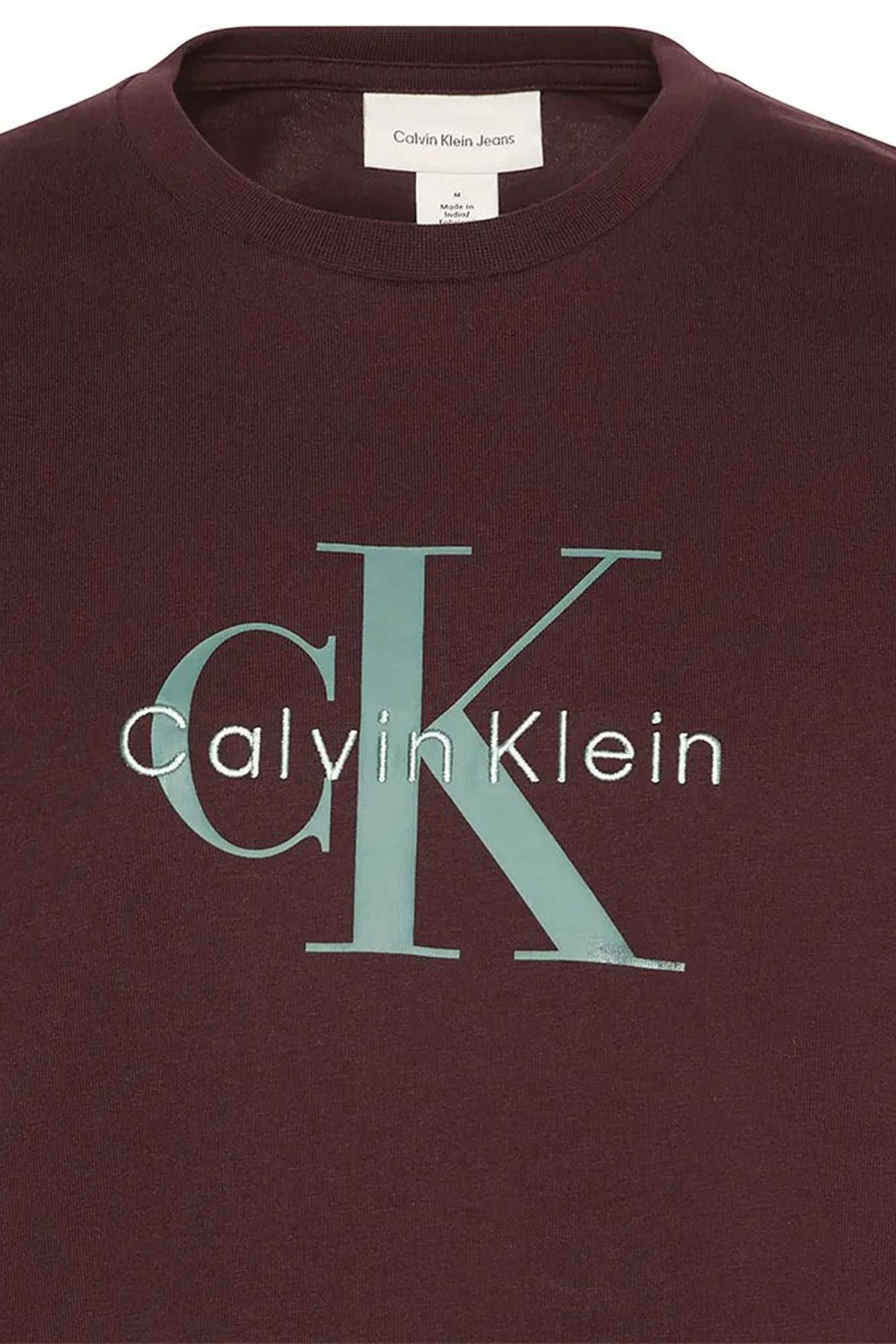 CALVIN KLEIN HERO MONOLOGO TEE 20S en color MARRON (3)
