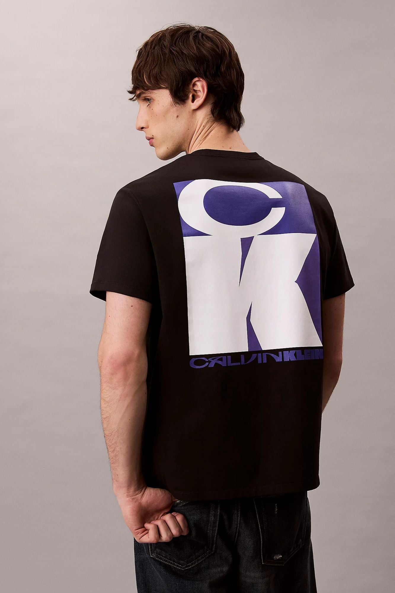 CALVIN KLEIN SS 20S TC CK STACK GRAPH en color NEGRO (3)