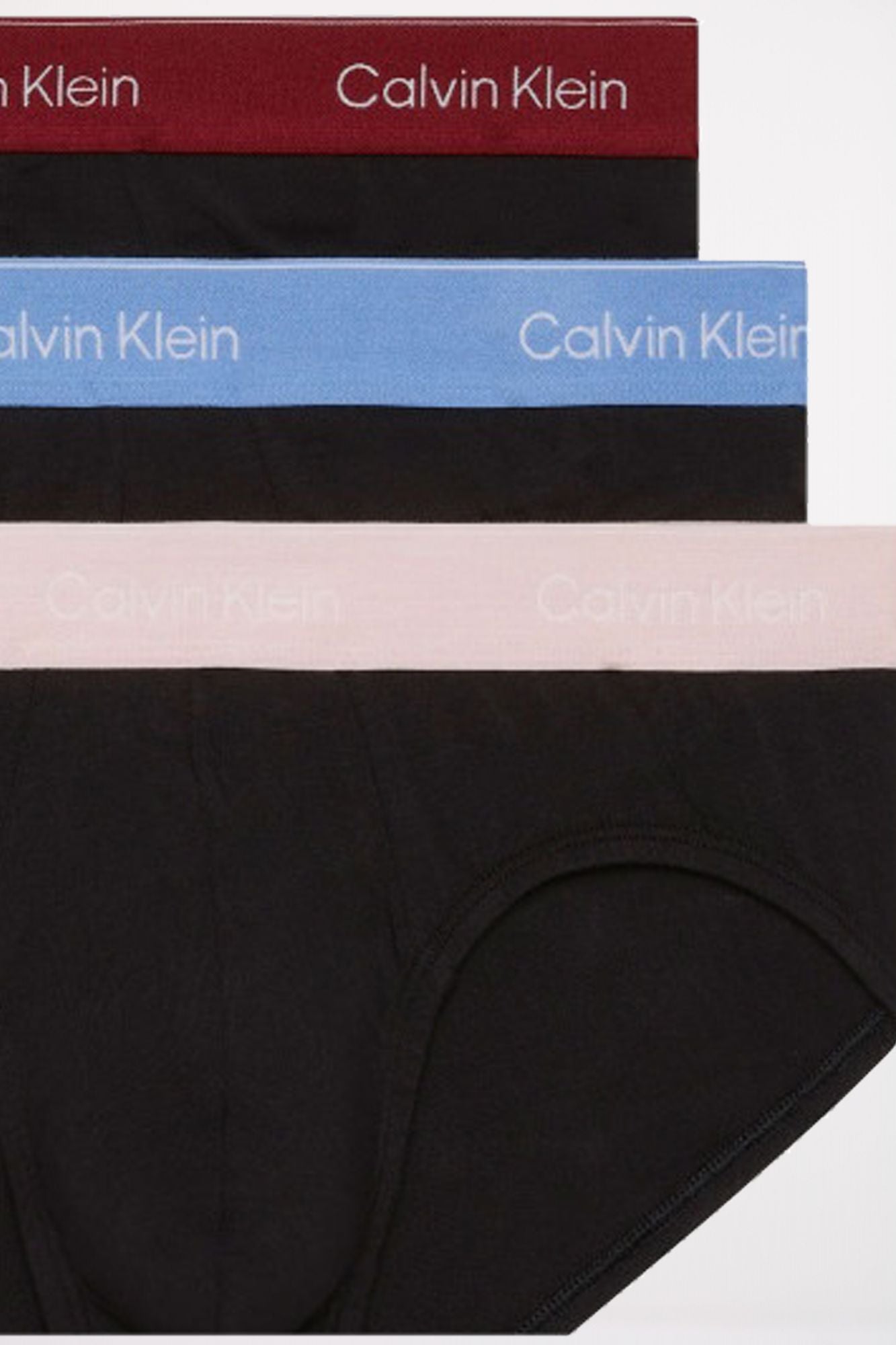 CALVIN KLEIN HIP BRIEF 3PK en color NEGRO (2)