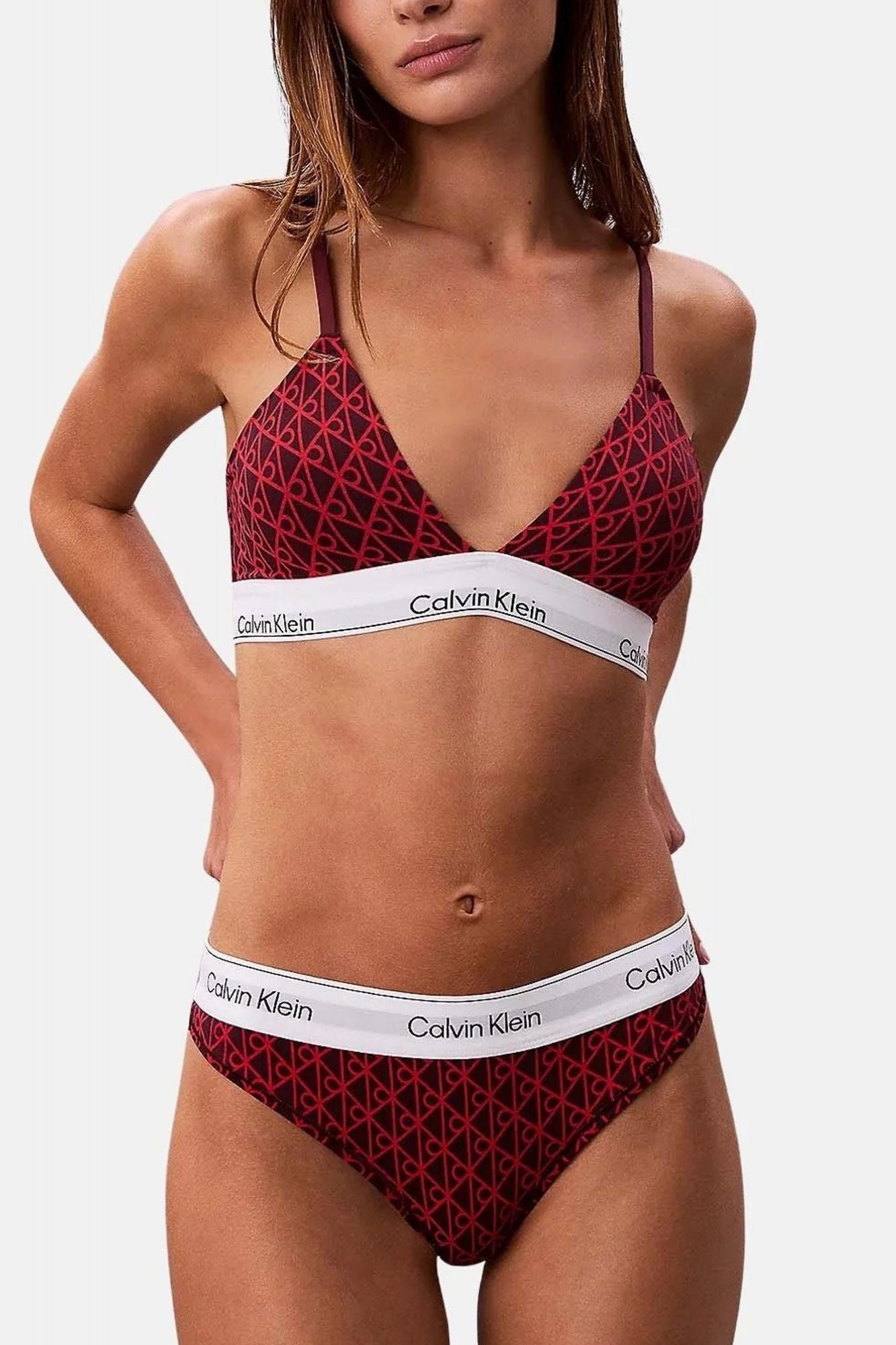 CALVIN KLEIN THONG en color ROJO (1)