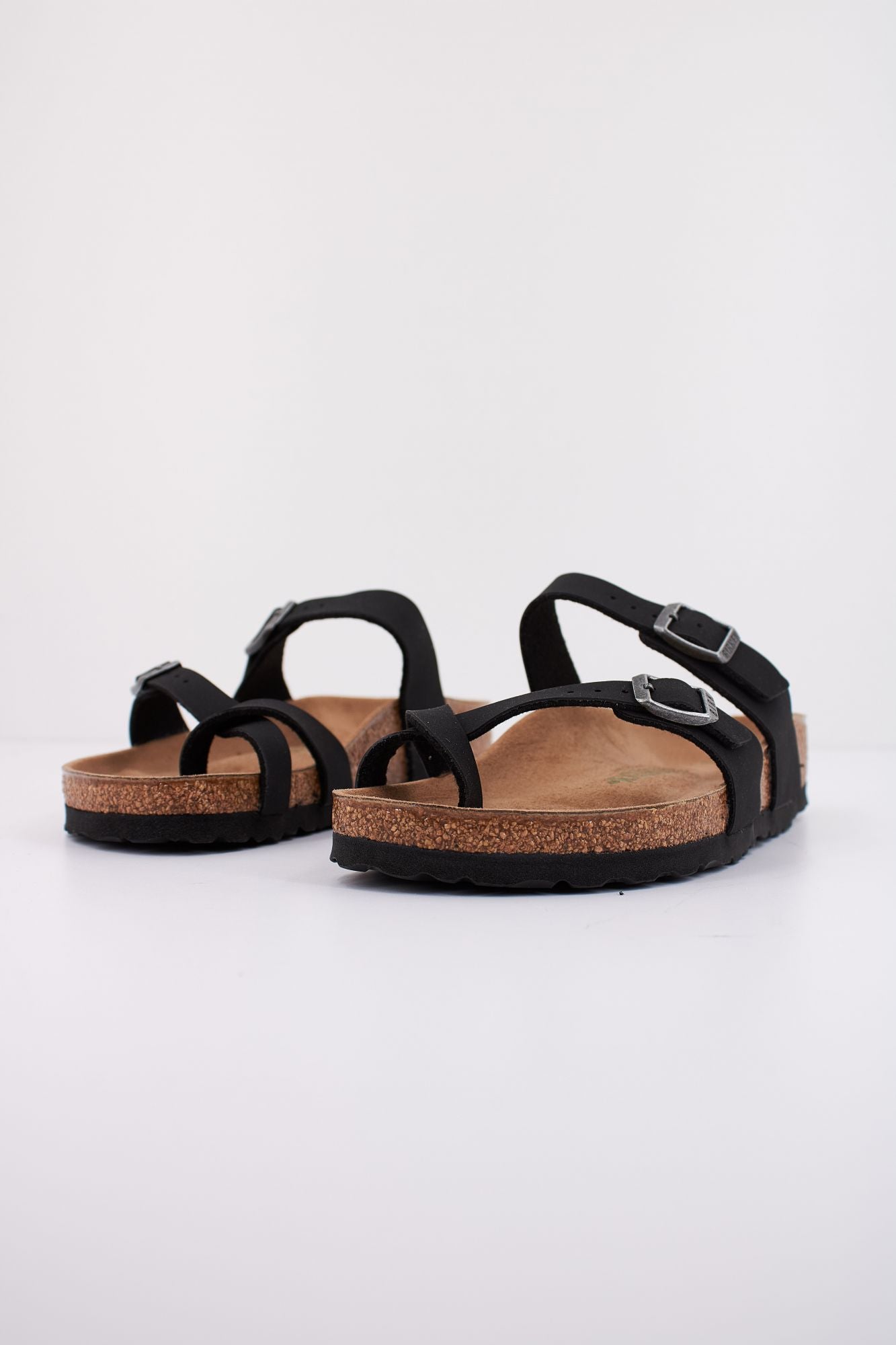 BIRKENSTOCK MAYARI BIRKO-FLOR NUBUCK en color NEGRO (2)