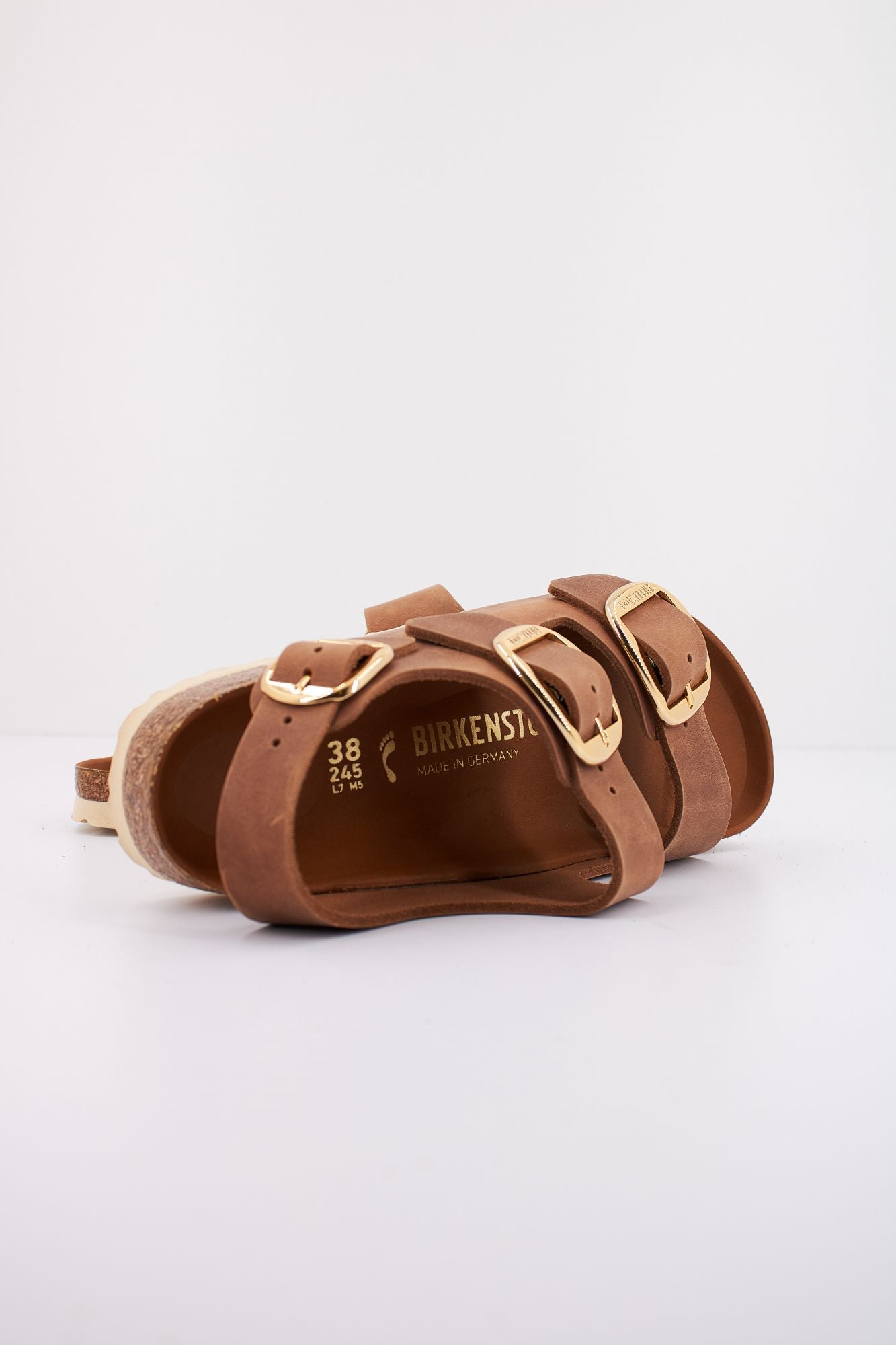 BIRKENSTOCK MILANO BIG BUCKLE OILED L en color MARRON (4)