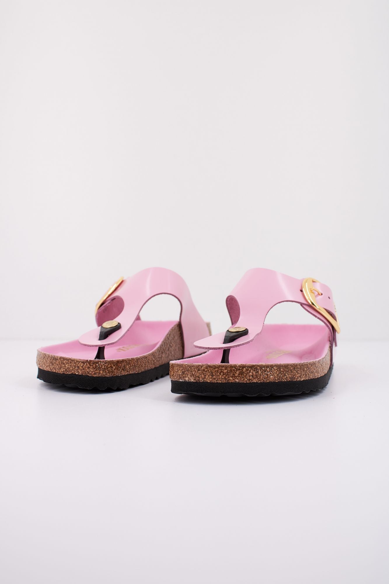 BIRKENSTOCK GIZEH BIG BUCKLE NATURAL en color ROSA (2)