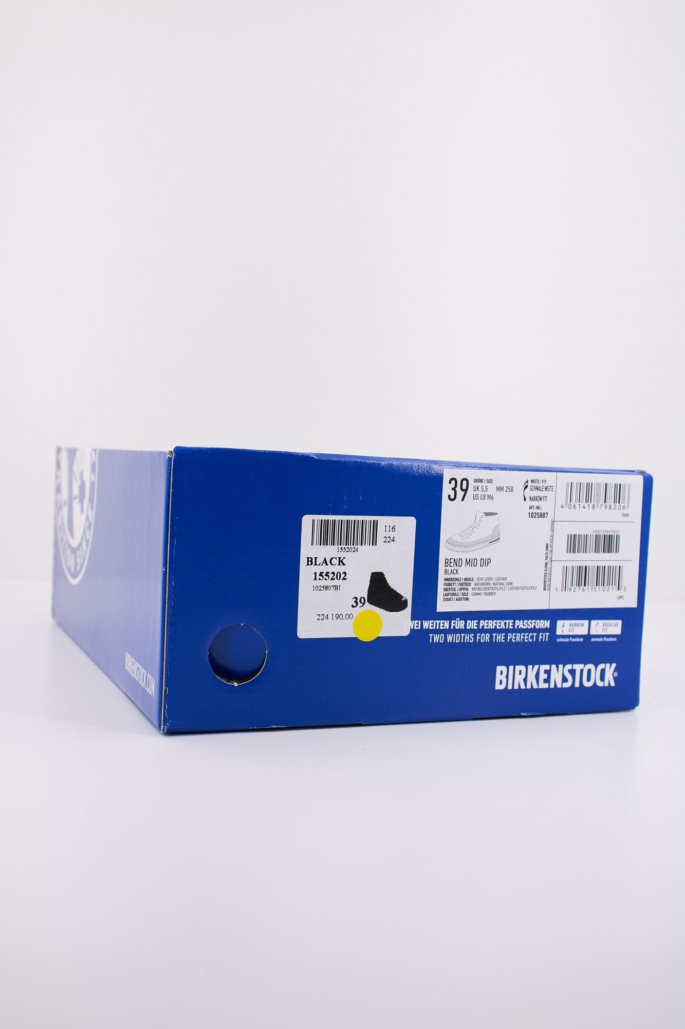 BIRKENSTOCK BEND MID DIP en color NEGRO (6)