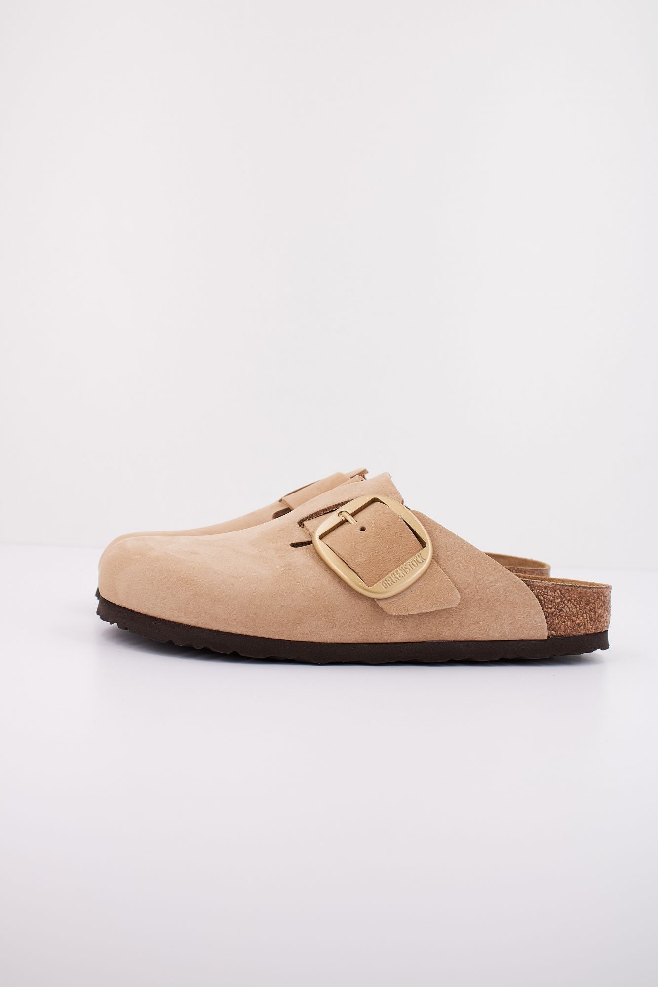 BIRKENSTOCK BOSTON BIG BUCKLE en color MARRON CLARO (1)