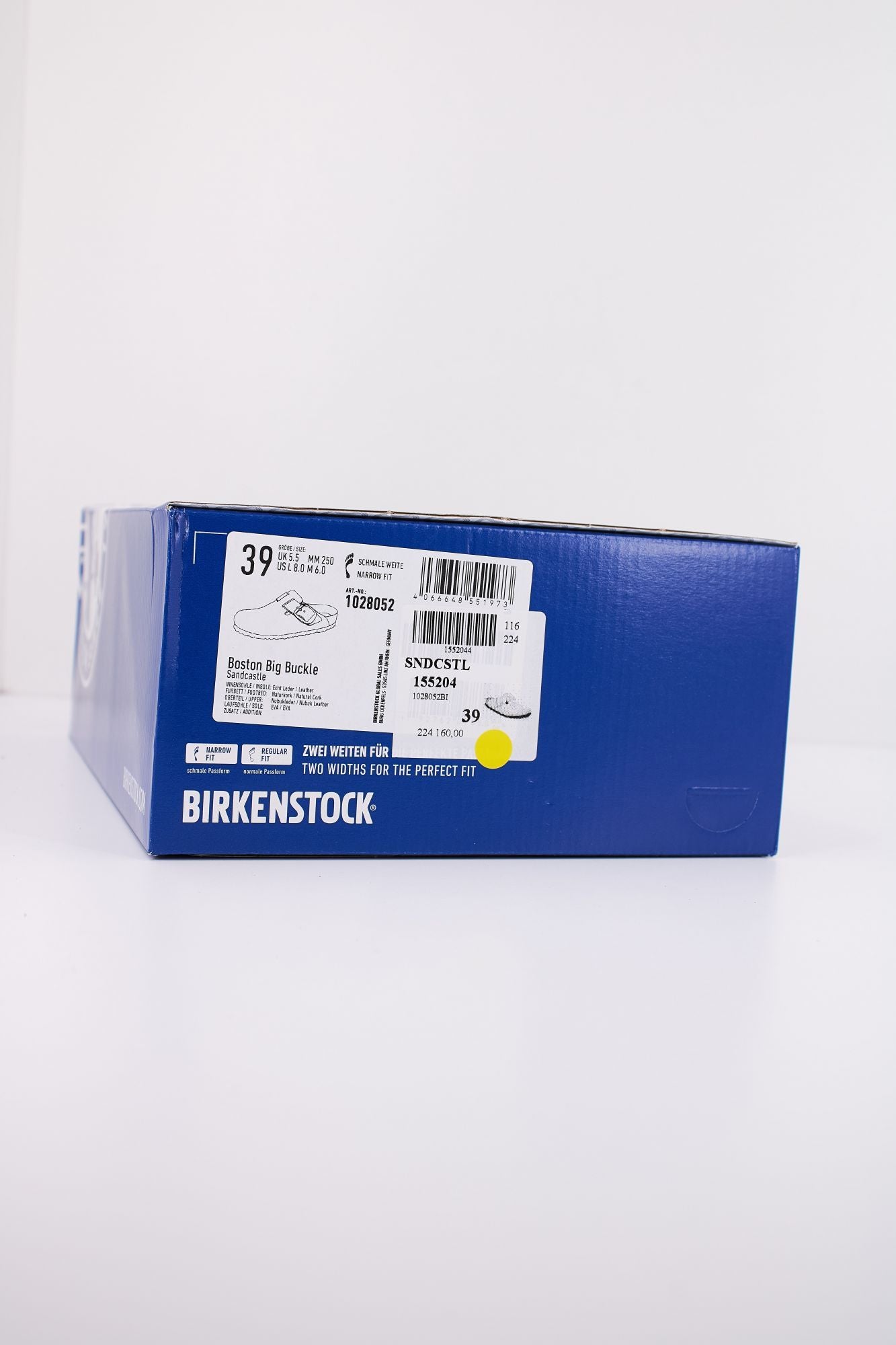 BIRKENSTOCK BOSTON BIG BUCKLE en color MARRON CLARO (6)