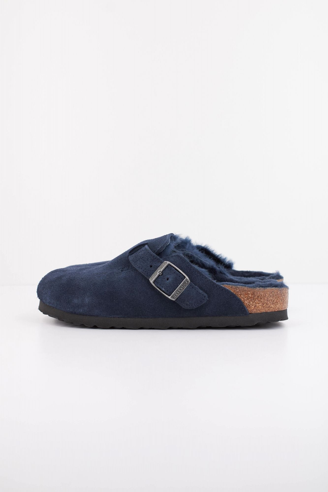 BIRKENSTOCK BOSTON SHEARLING en color AZUL (1)