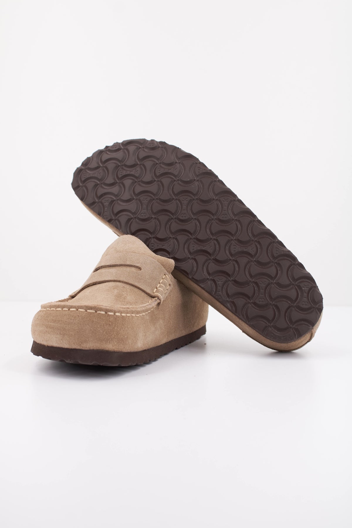 BIRKENSTOCK NAPLES WRAPPED SUEDE LEAT en color VERDE (5)