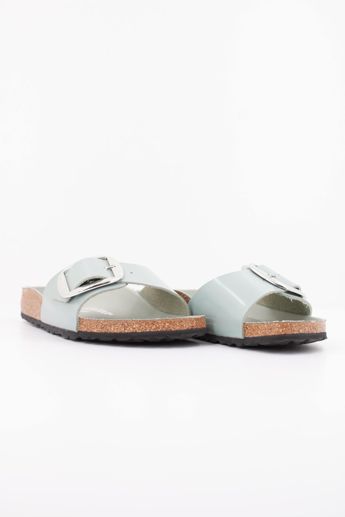 BIRKENSTOCK MADRID BIG BUCKLE NATURAL en color VERDE (2)