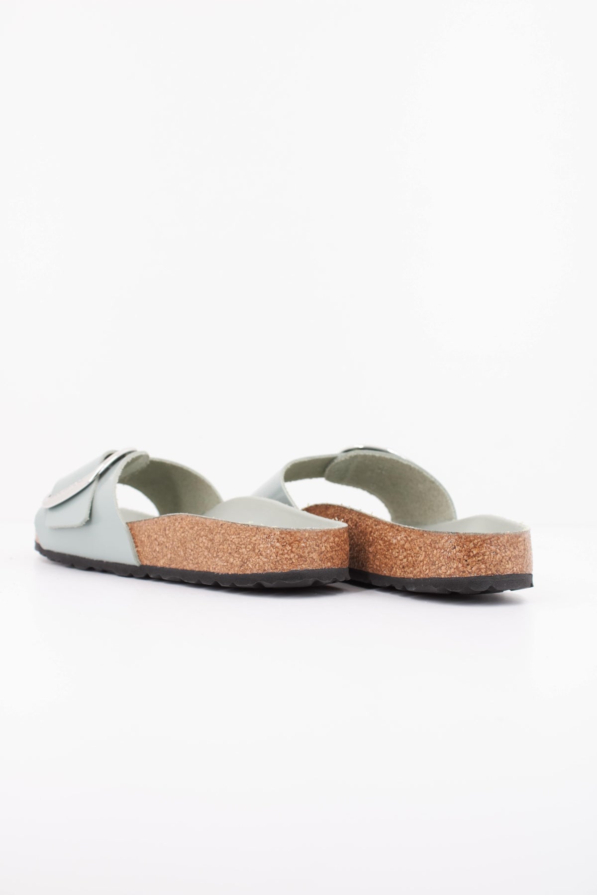 BIRKENSTOCK MADRID BIG BUCKLE NATURAL en color VERDE (4)