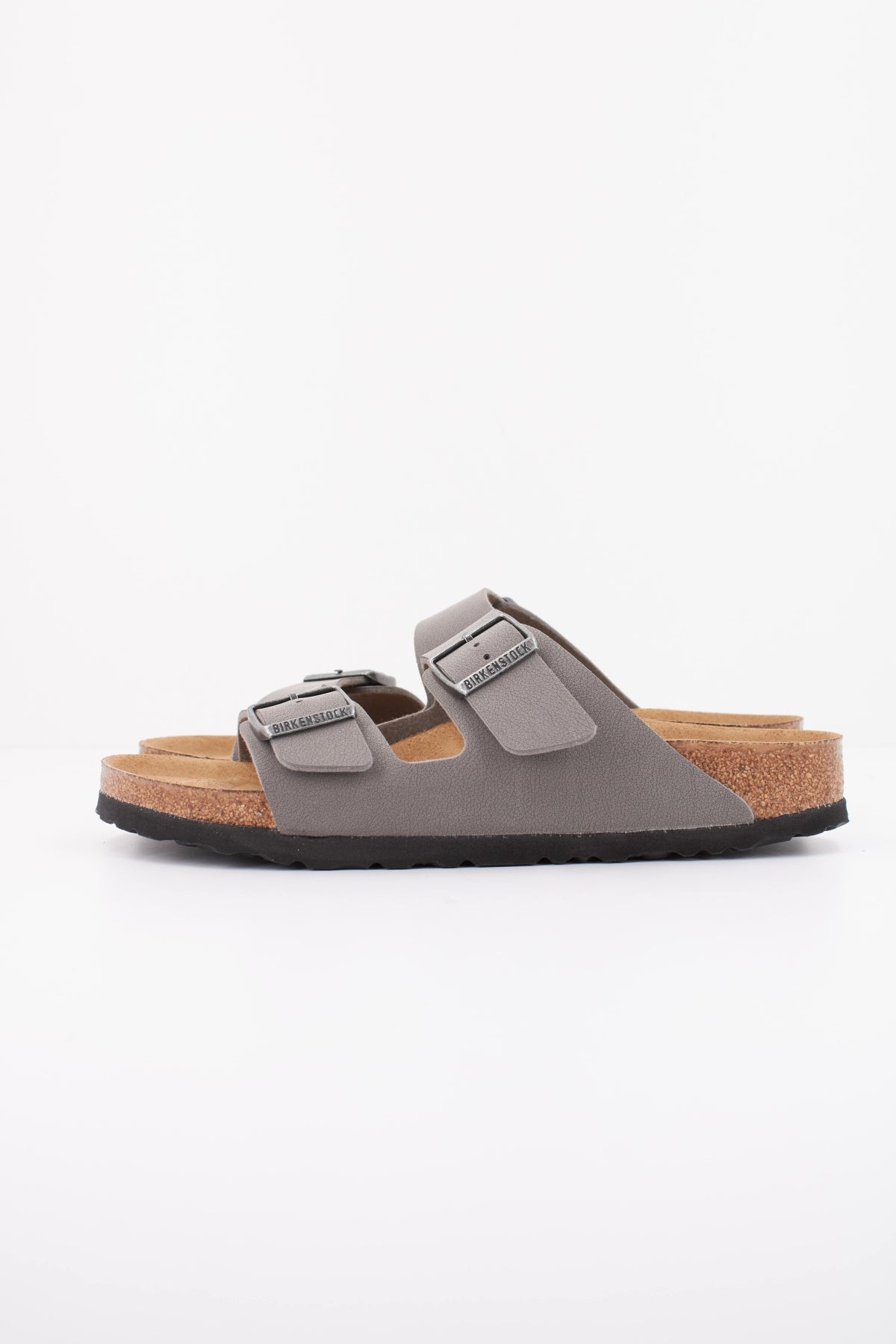BIRKENSTOCK ARIZONA VEGAN BIRKIBUC en color GRIS (1)