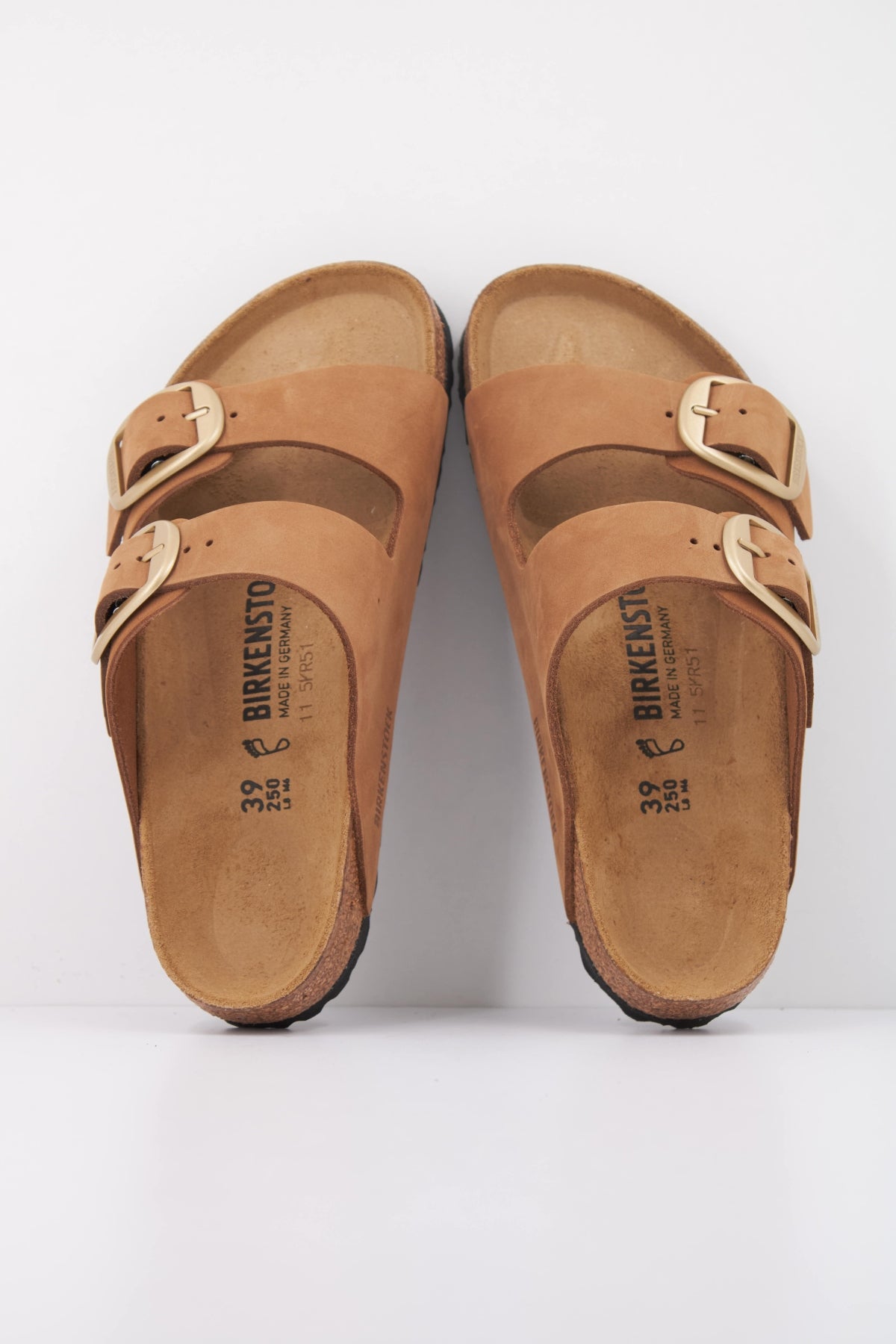 BIRKENSTOCK ARIZONA BIG BUCKLE en color MARRON CLARO (3)