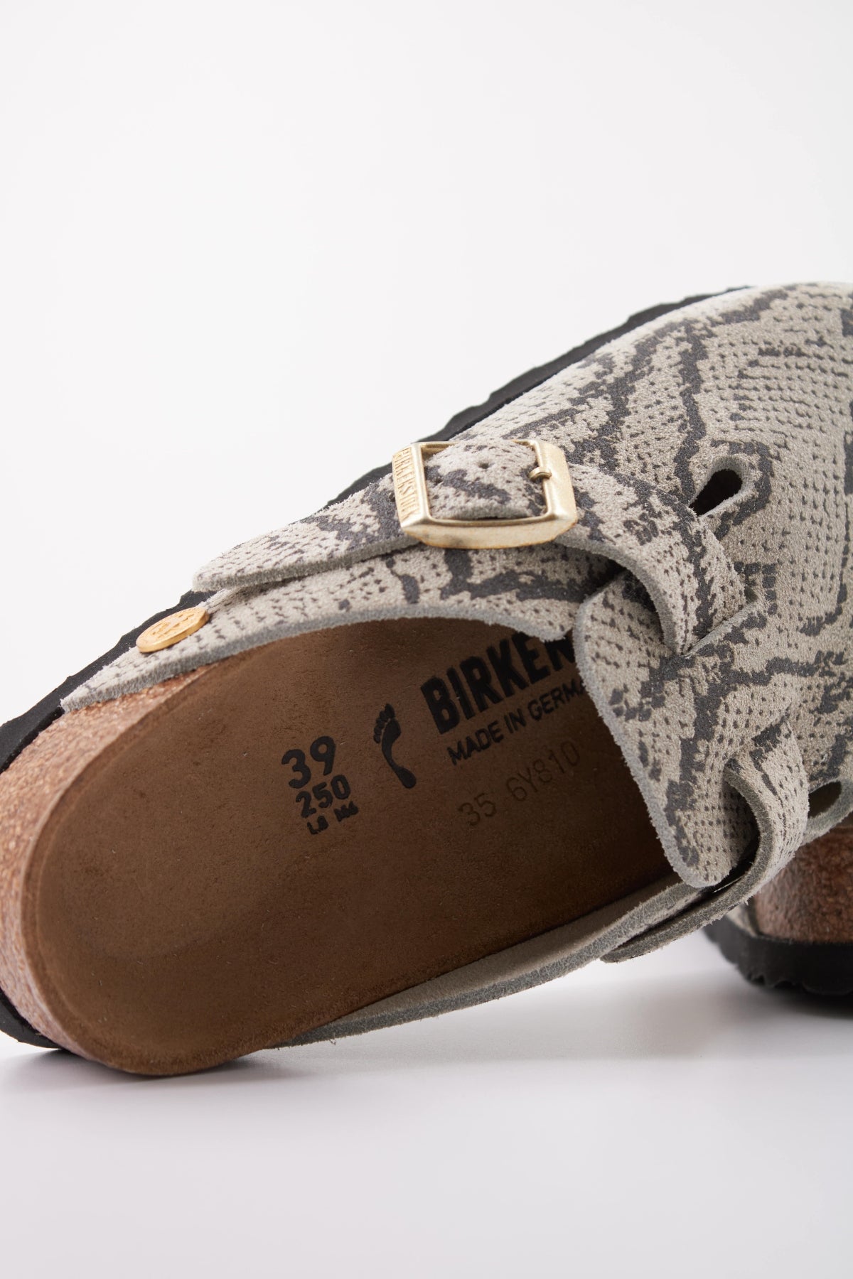BIRKENSTOCK BOSTON RIVET LOGO SUEDE en color ANIMAL PRINT (5)