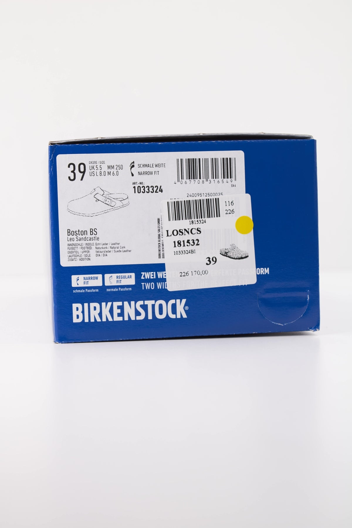 BIRKENSTOCK BOSTON SUEDE LEATHER en color ANIMAL PRINT (6)