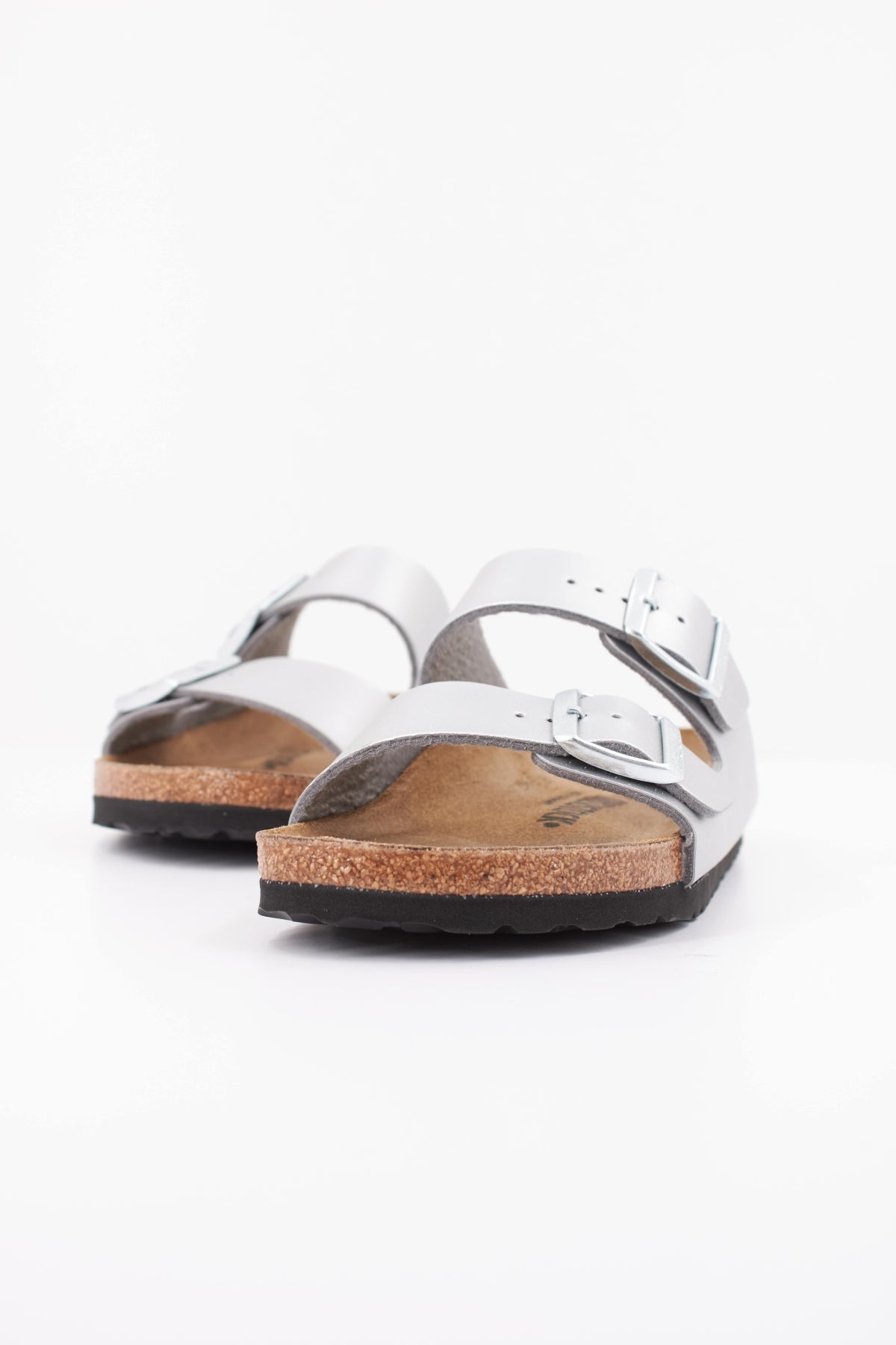 BIRKENSTOCK ARIZONA BF en color PLATA (2)