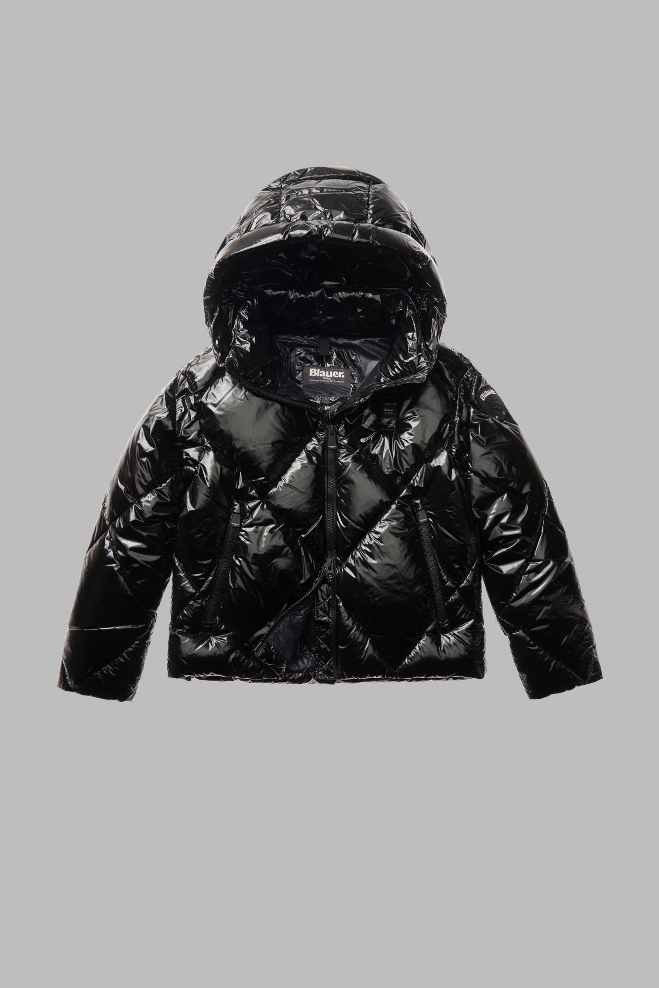 BLAUER GIUBBINI CORTI IMBOTTITO en color NEGRO (2)