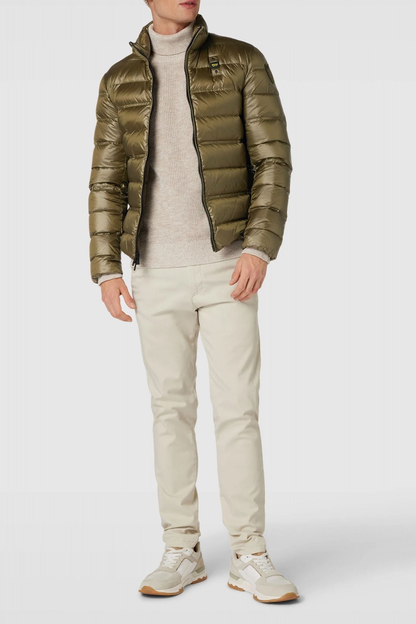 BLAUER GIUBBINI CORTI IMBOTTI en color VERDE (4)