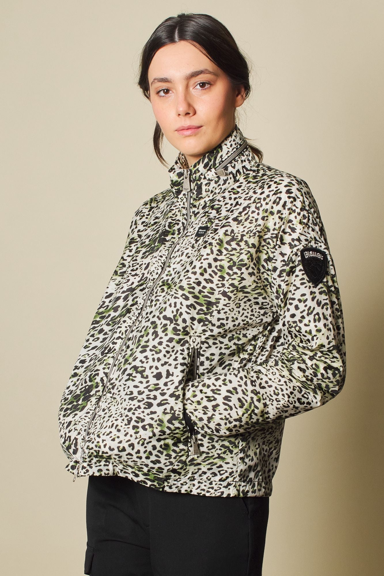 BLAUER GIUBBINI CORTI SFODERA en color ANIMAL PRINT (2)