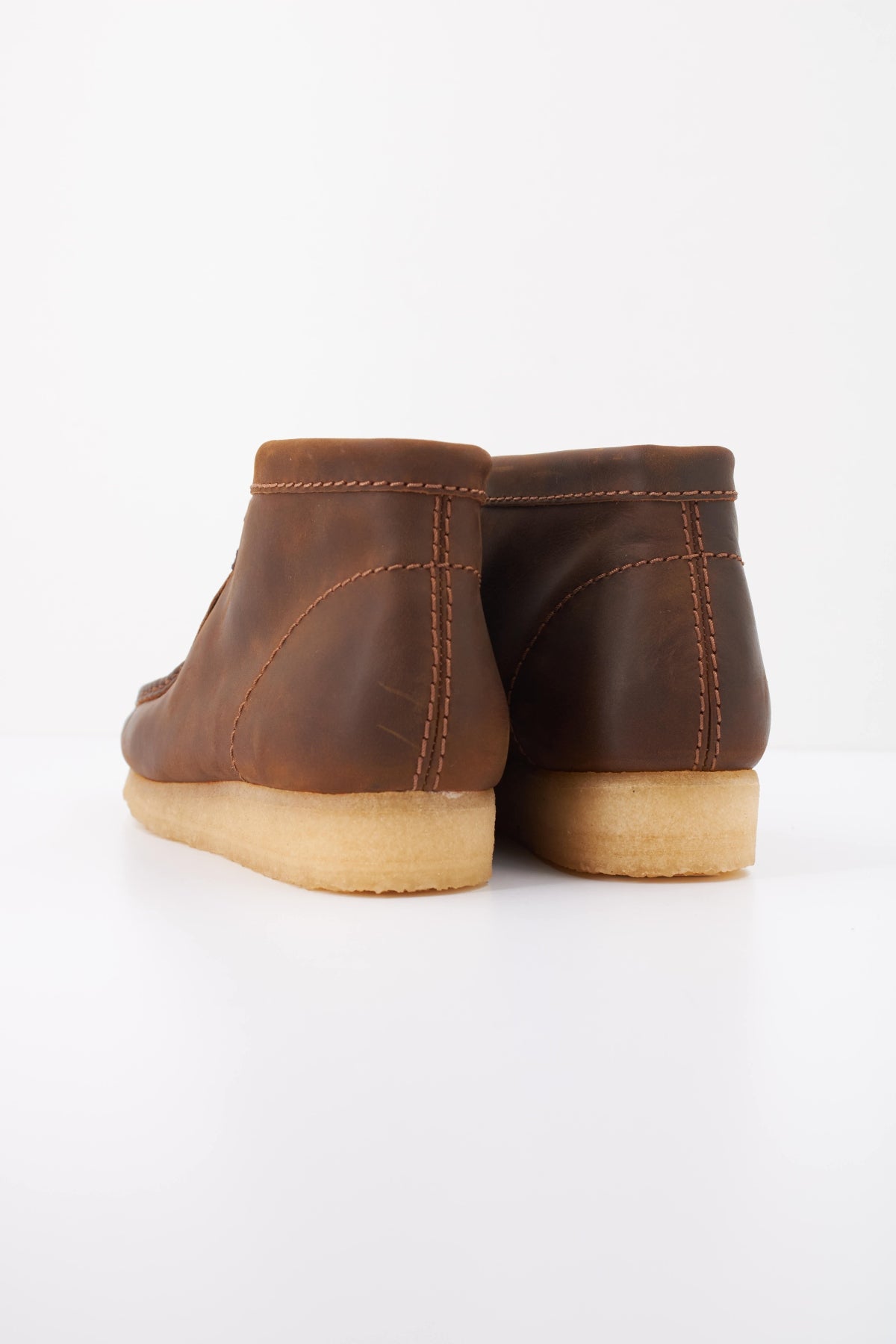 CLARKS WALLABEE en color MARRON (4)