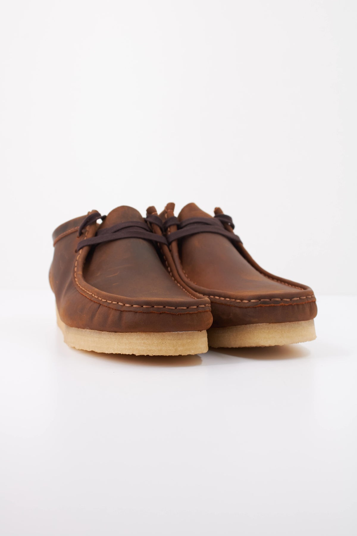 CLARKS WALLABEE en color MARRON (2)