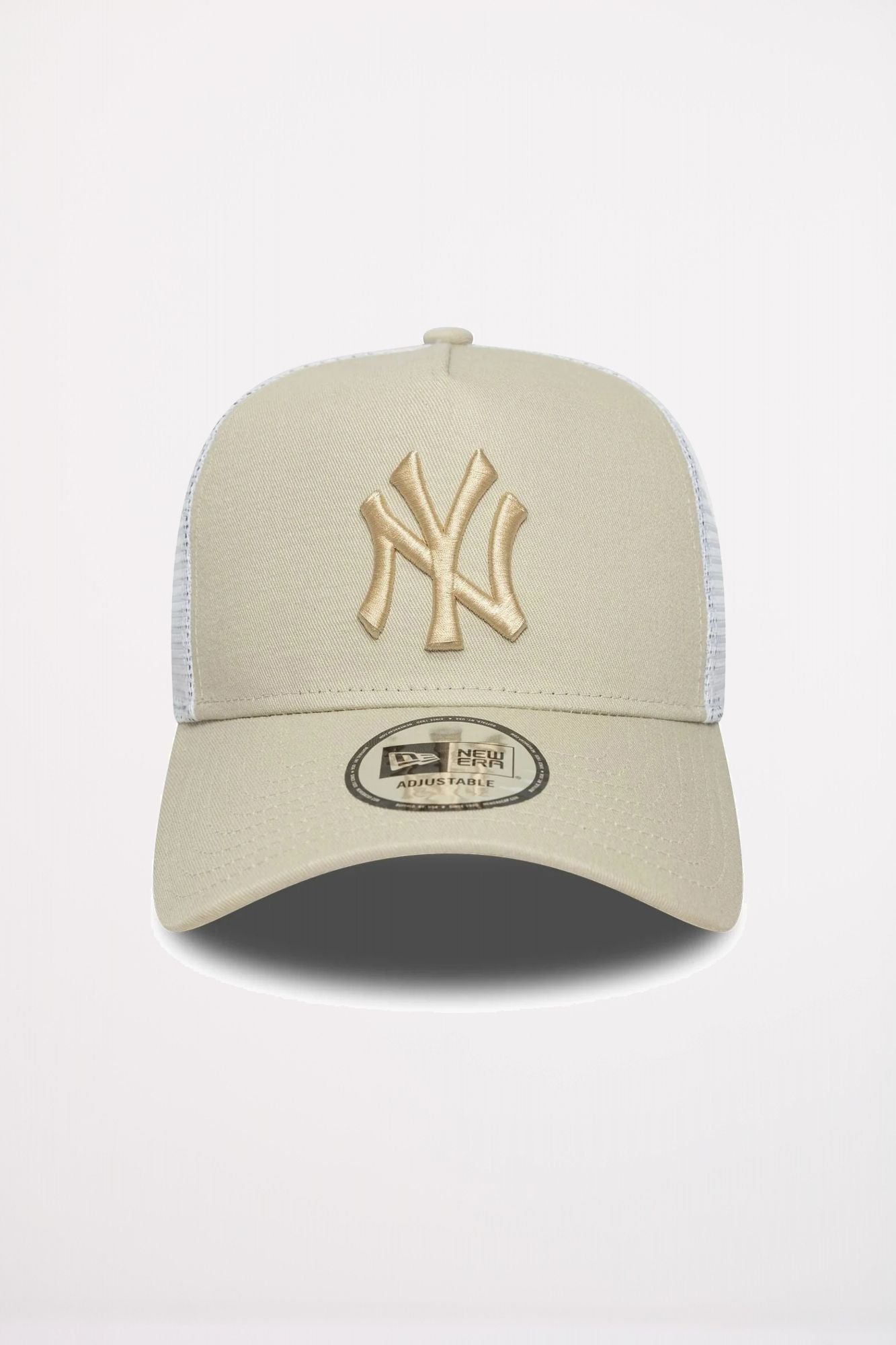 NEW ERA NEW YORK YANKEES MLB LEAGUE ESSENTIAL 9FORTY TRUCKER E-FRAME en color BEIS (2)