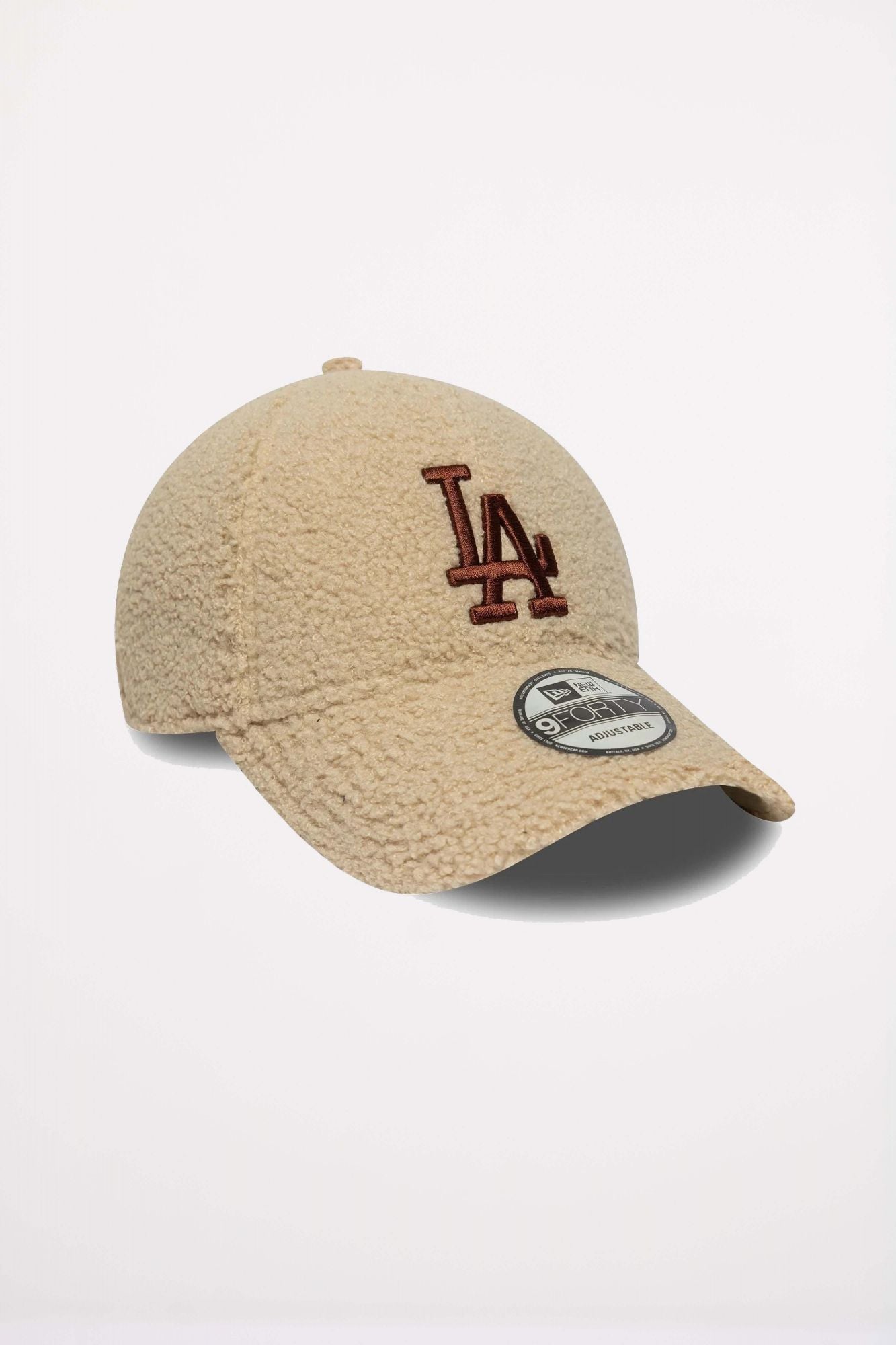 NEW ERA LA DODGERS MLB BORG LIGHT BEIGE en color BEIS (3)