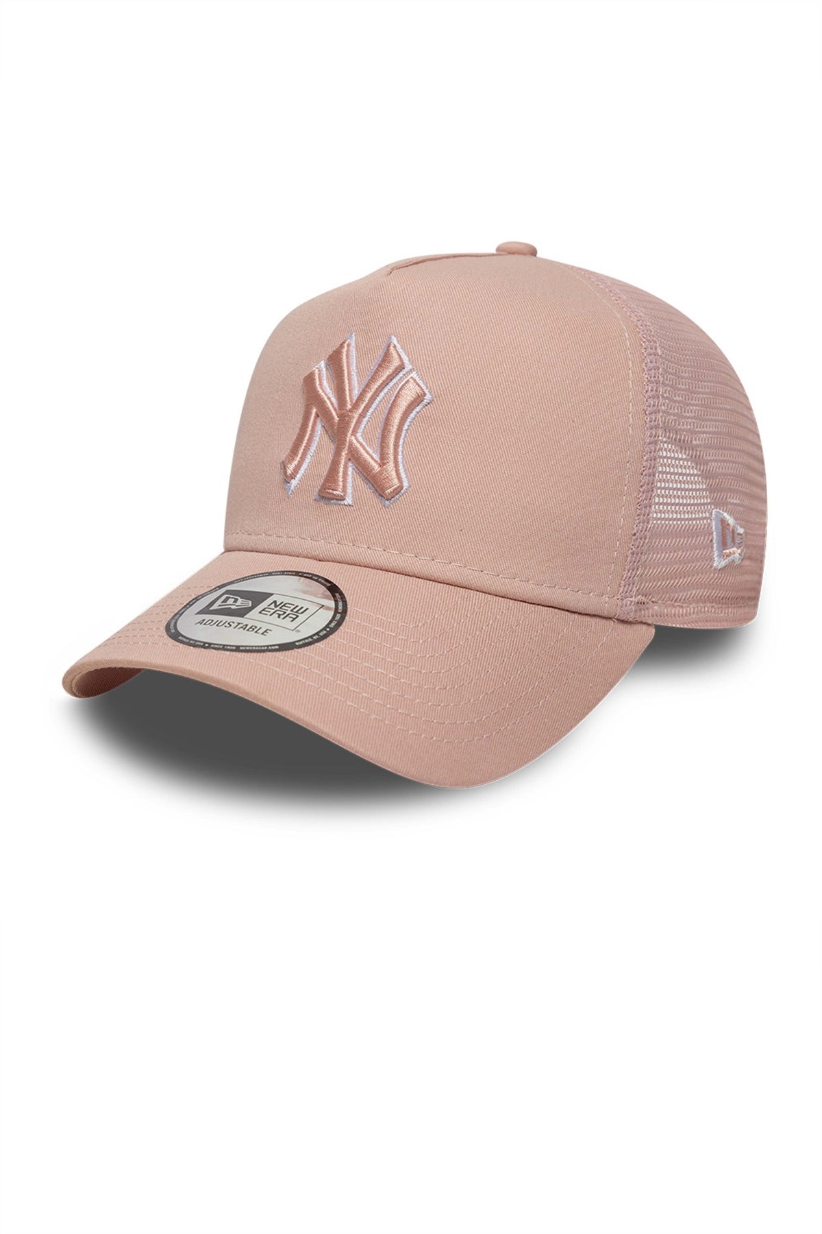 NEW ERA OUTLINE EF TRUCKER NEYYAN PKRWHI en color ROSA (3)