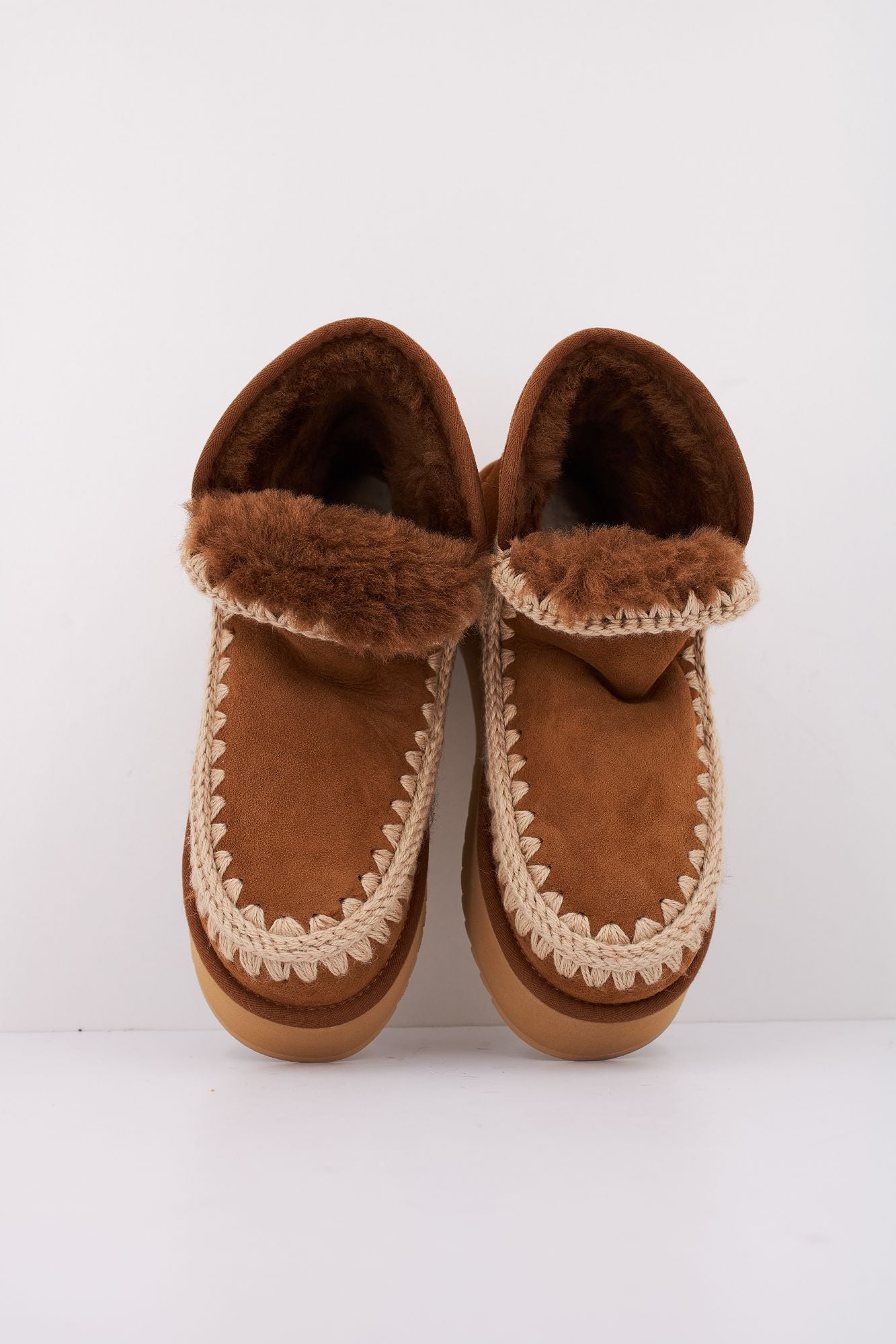 MOU MINI ESKIMO PLATFORM BOOT en color MARRON (3)
