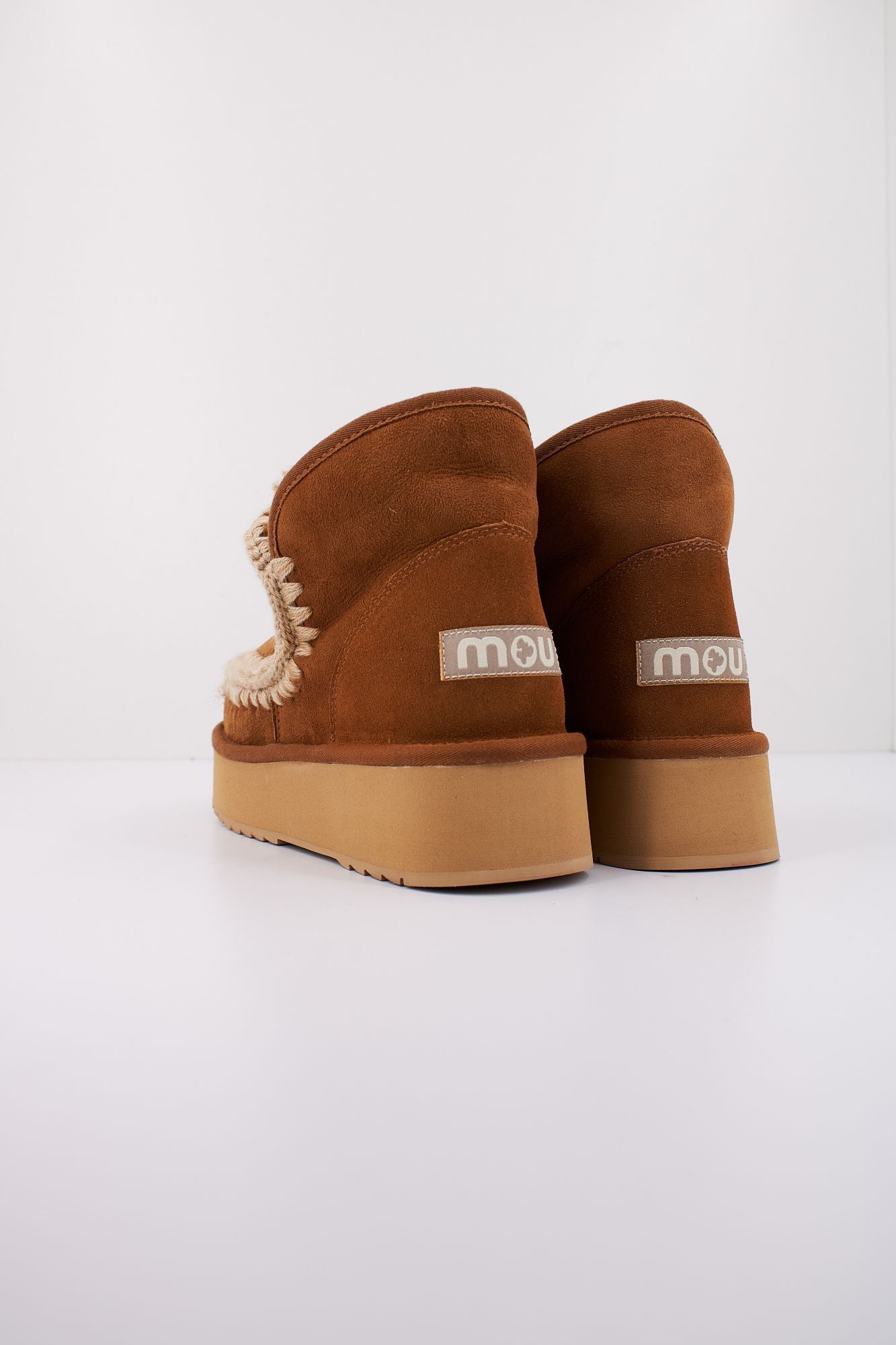 MOU MINI ESKIMO PLATFORM BOOT en color MARRON (4)