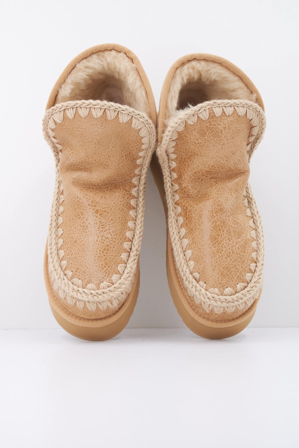 MOU ESKIMO SNEAKER BOOTS en color MARRON CLARO (3)