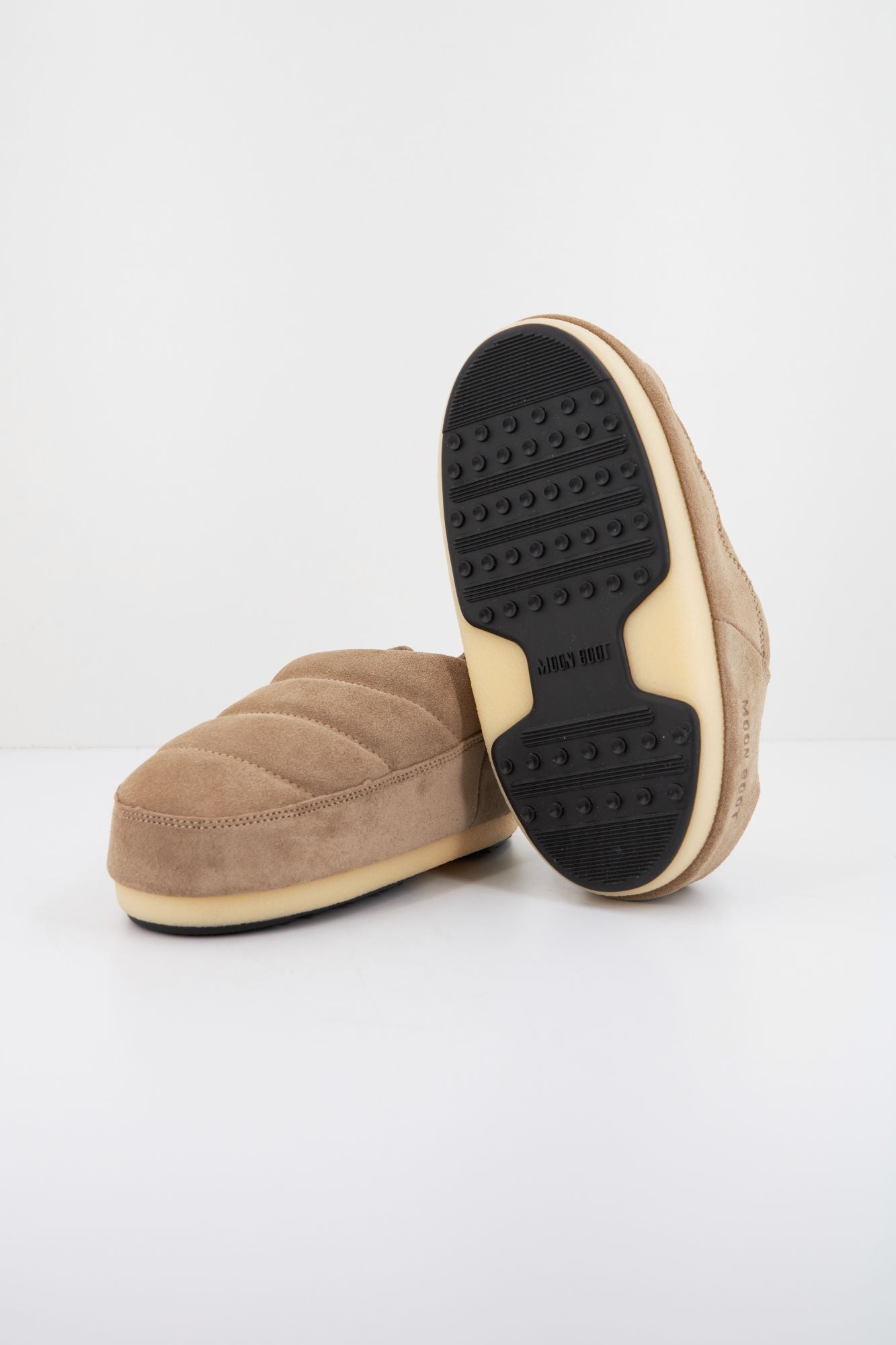 MOON BOOT MB SANDAL BAND SUEDE en color BEIS (4)
