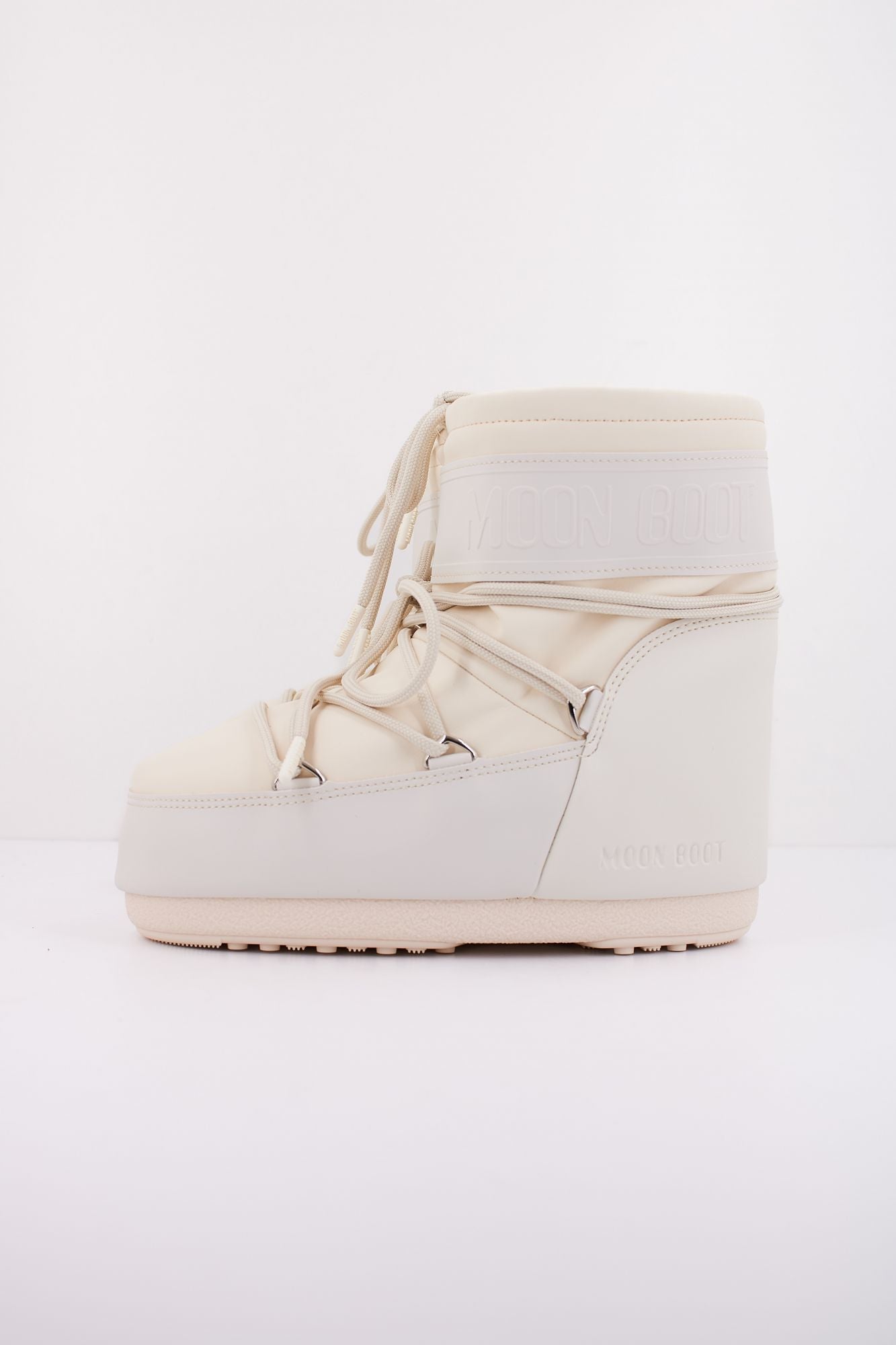 MOON BOOT MB ICON LOW RUBBE en color BLANCO (1)