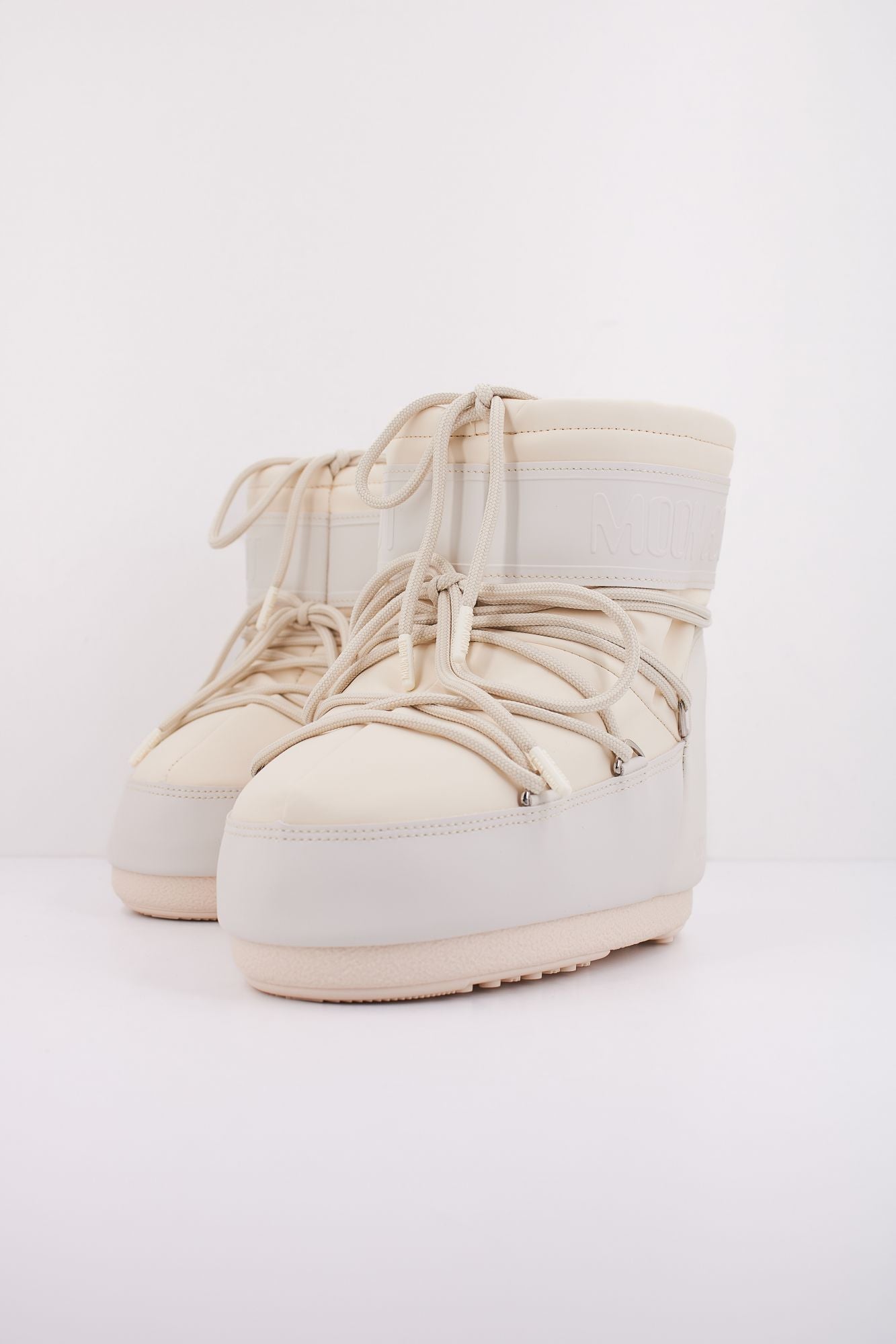 MOON BOOT MB ICON LOW RUBBE en color BLANCO (2)