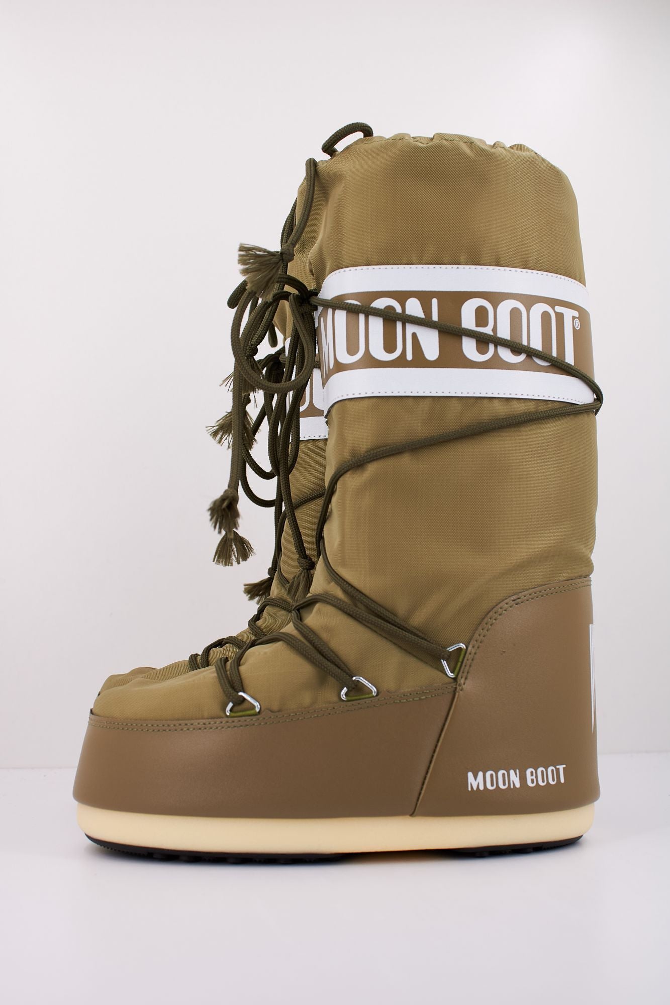 MOON BOOT MB ICON NYLON en color VERDE (1)
