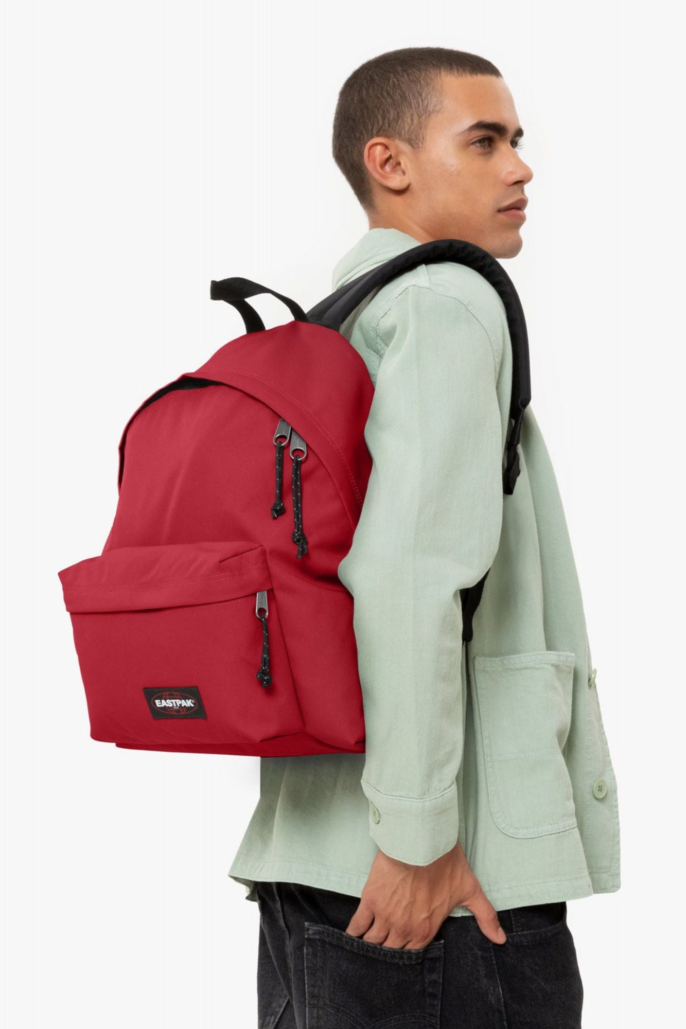EASTPAK PADDED PAK'R BEET en color BURDEOS (4)