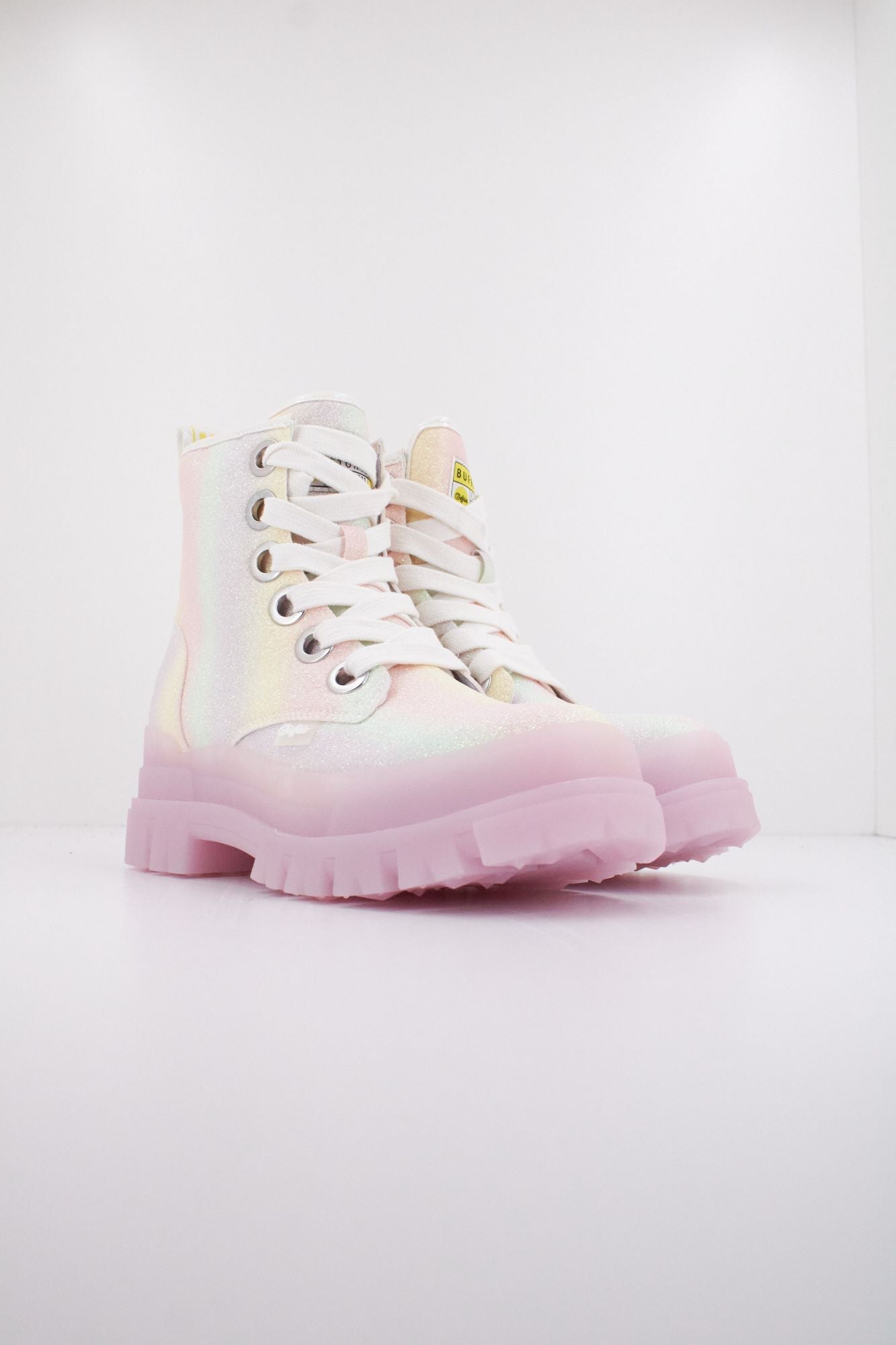 BUFFALO ASPHA LACE UP HI en color MULTICOLOR (2)