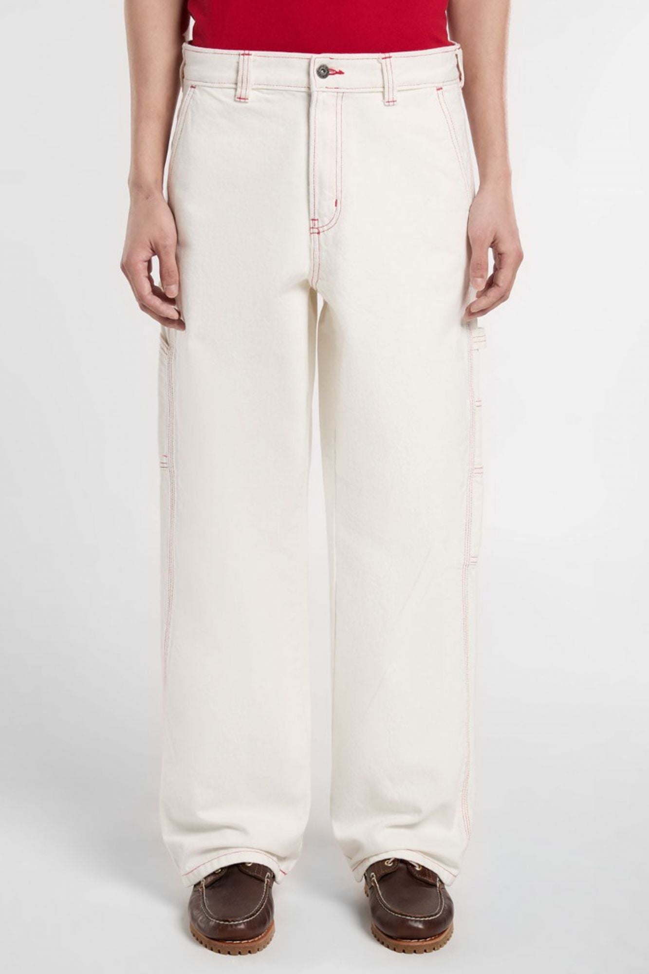 DICKIES LOOSE DENIM PAINTER en color BLANCO (1)