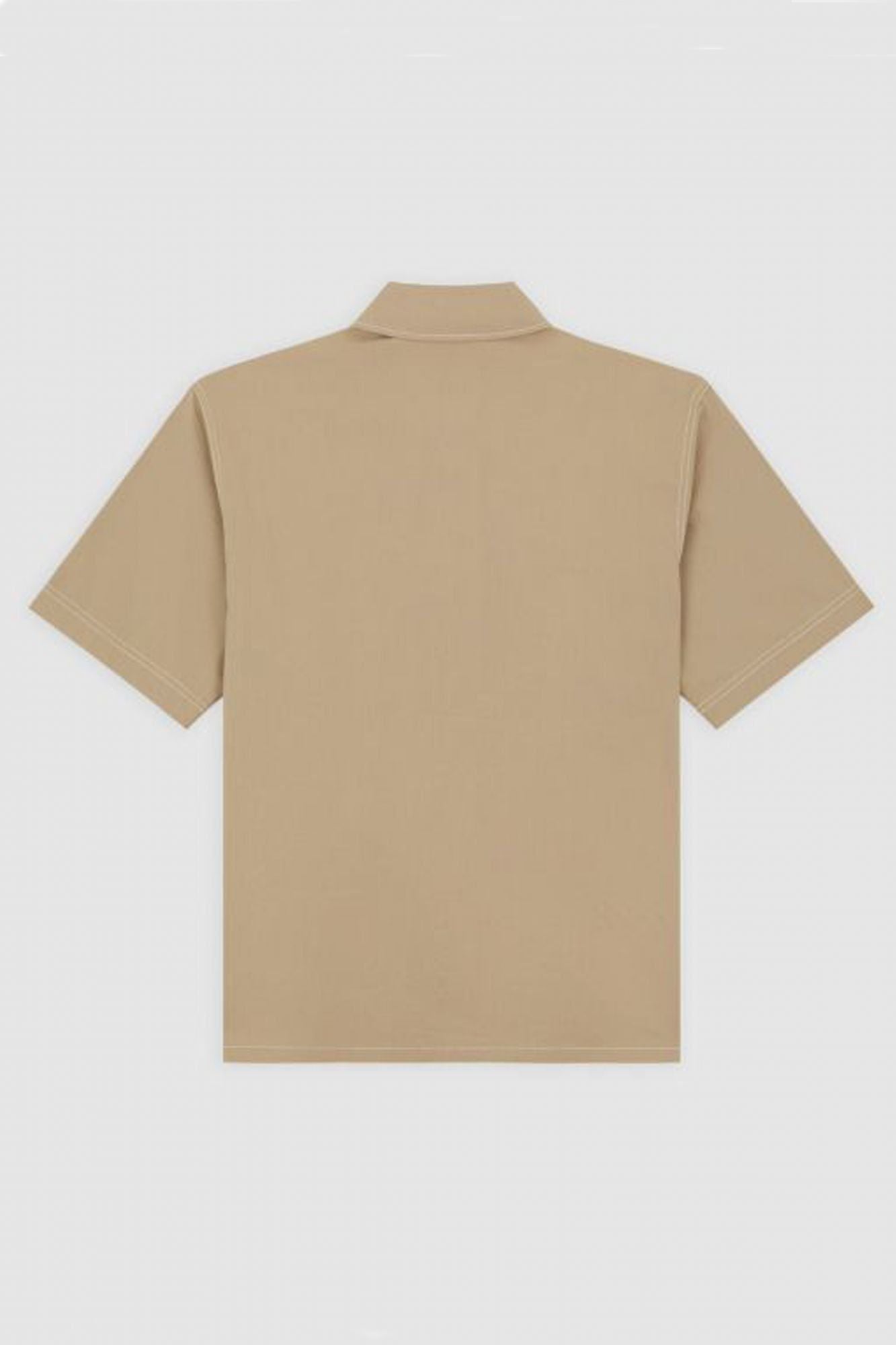 DICKIES RIVERBEND WORK SHIRT en color MARRON CLARO (2)