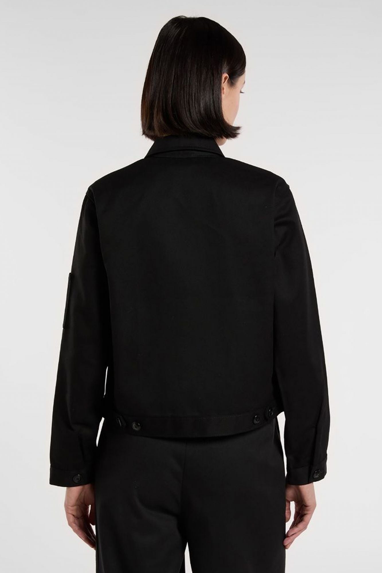 DICKIES UNLINED CROPPED en color NEGRO (2)