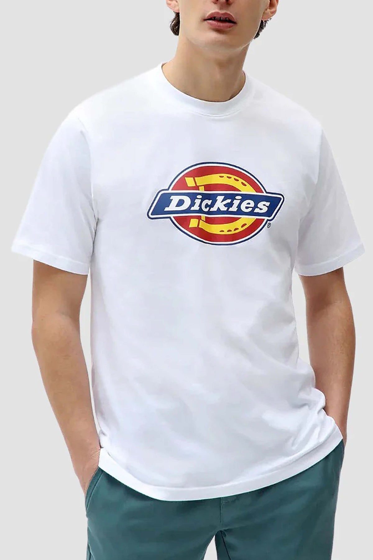 DICKIES ICON SS TEE en color BLANCO (1)