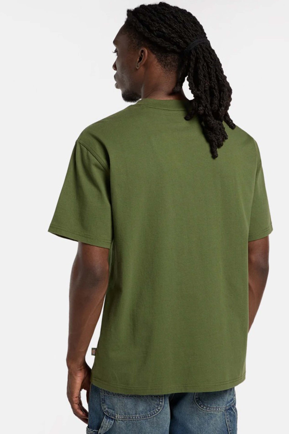 DICKIES LORETTO SS TEE en color VERDE (2)