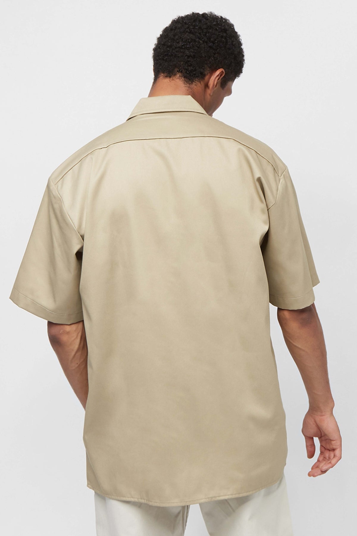 DICKIES WORK SHIRT SS REC en color VERDE (2)